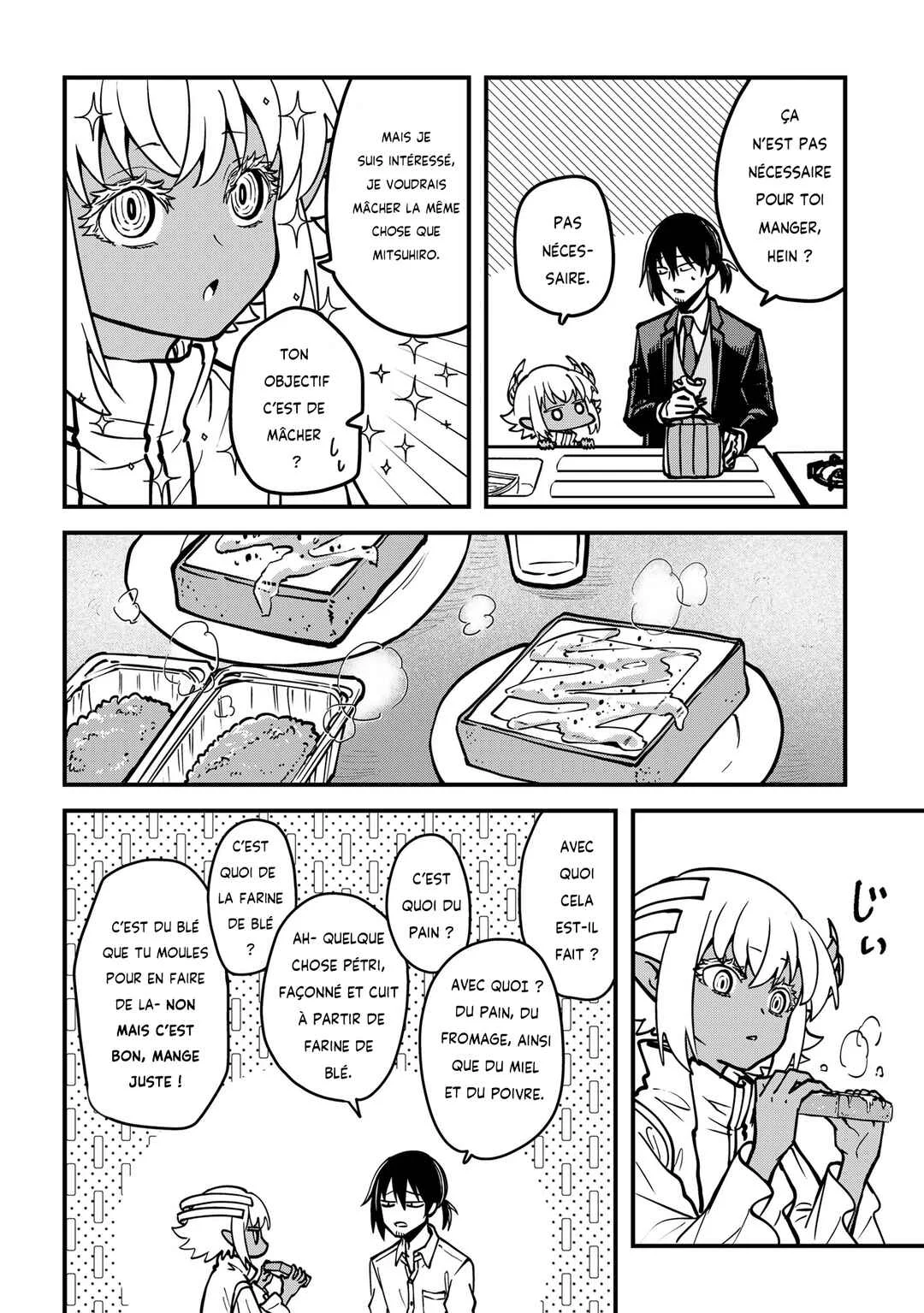 Isourou Tenshi ~Hajimete no Chikyuu Seikatsu~ Chapitre 2: Le jour de merci pour le repas - Page 8