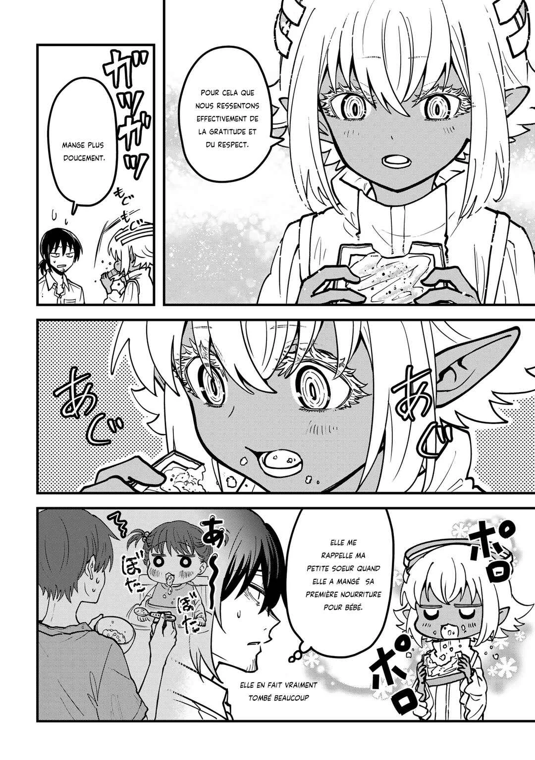Isourou Tenshi ~Hajimete no Chikyuu Seikatsu~ Chapitre 2: Le jour de merci pour le repas - Page 12