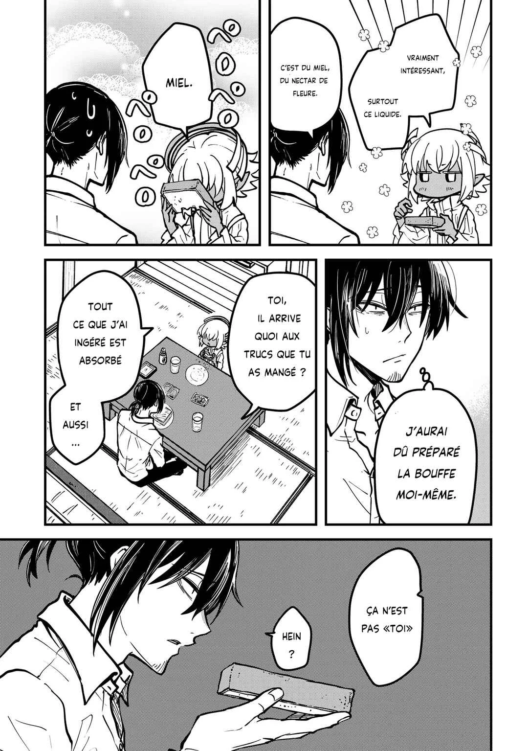 Isourou Tenshi ~Hajimete no Chikyuu Seikatsu~ Chapitre 2: Le jour de merci pour le repas - Page 13