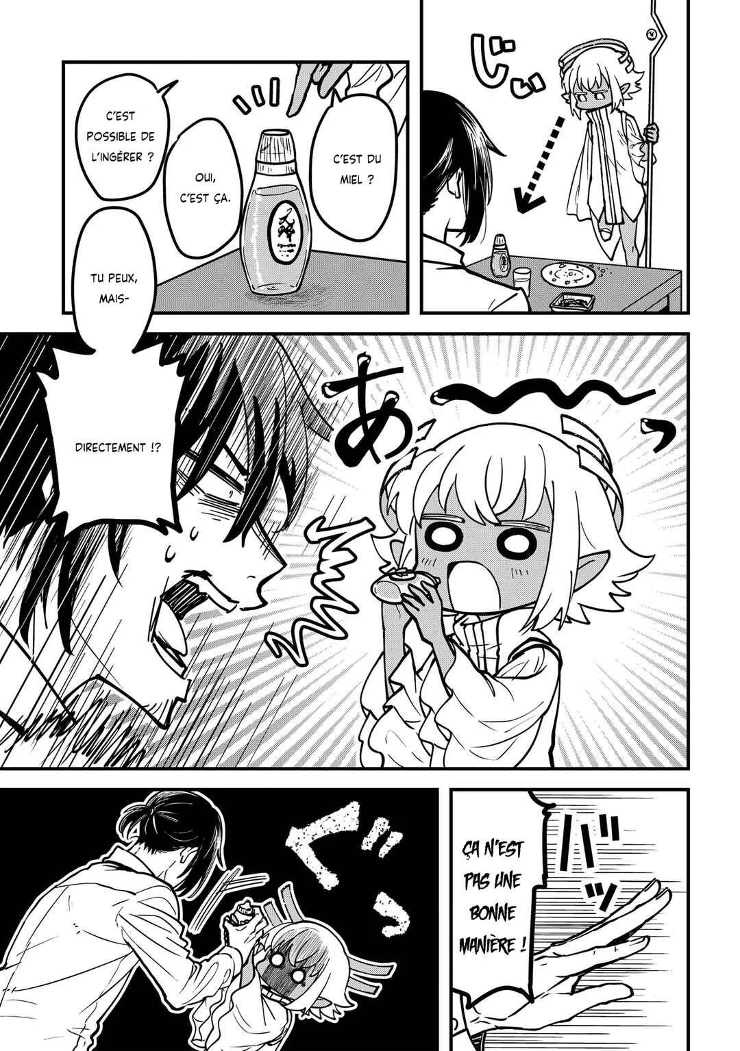 Isourou Tenshi ~Hajimete no Chikyuu Seikatsu~ Chapitre 2: Le jour de merci pour le repas - Page 15