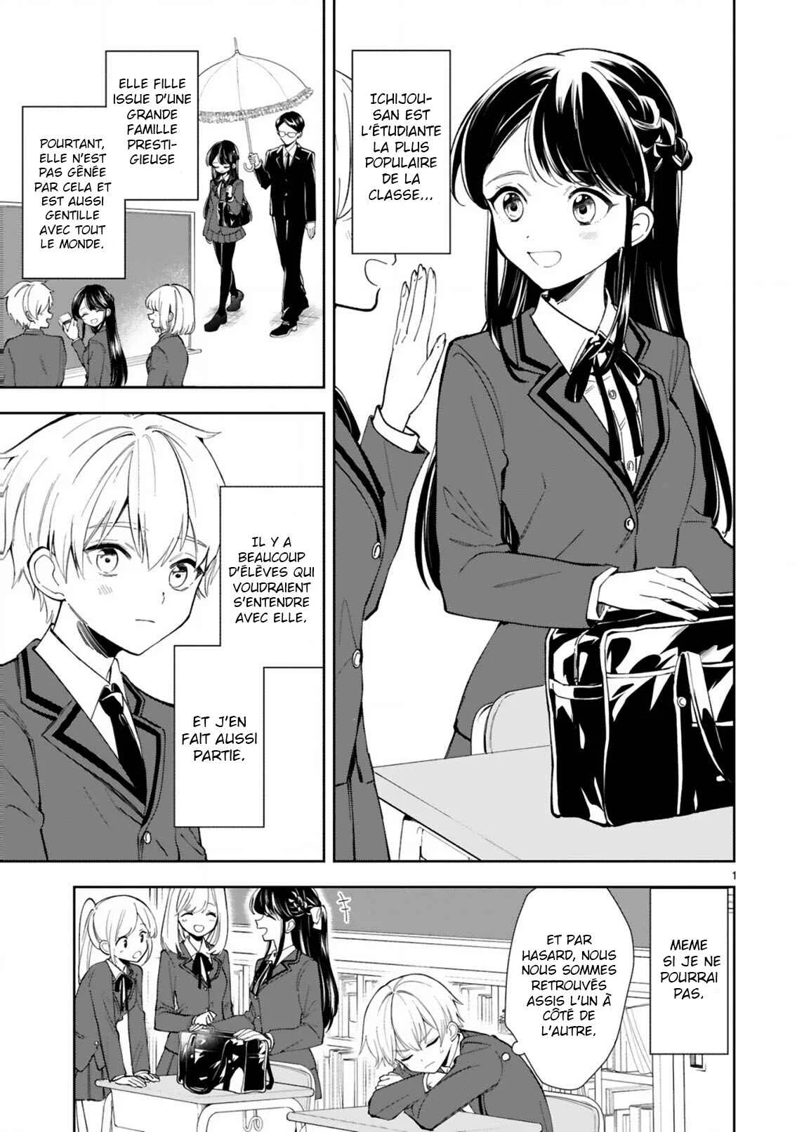 It Shows on Your Face, Ichijou-San Chapitre 1 - Page 1