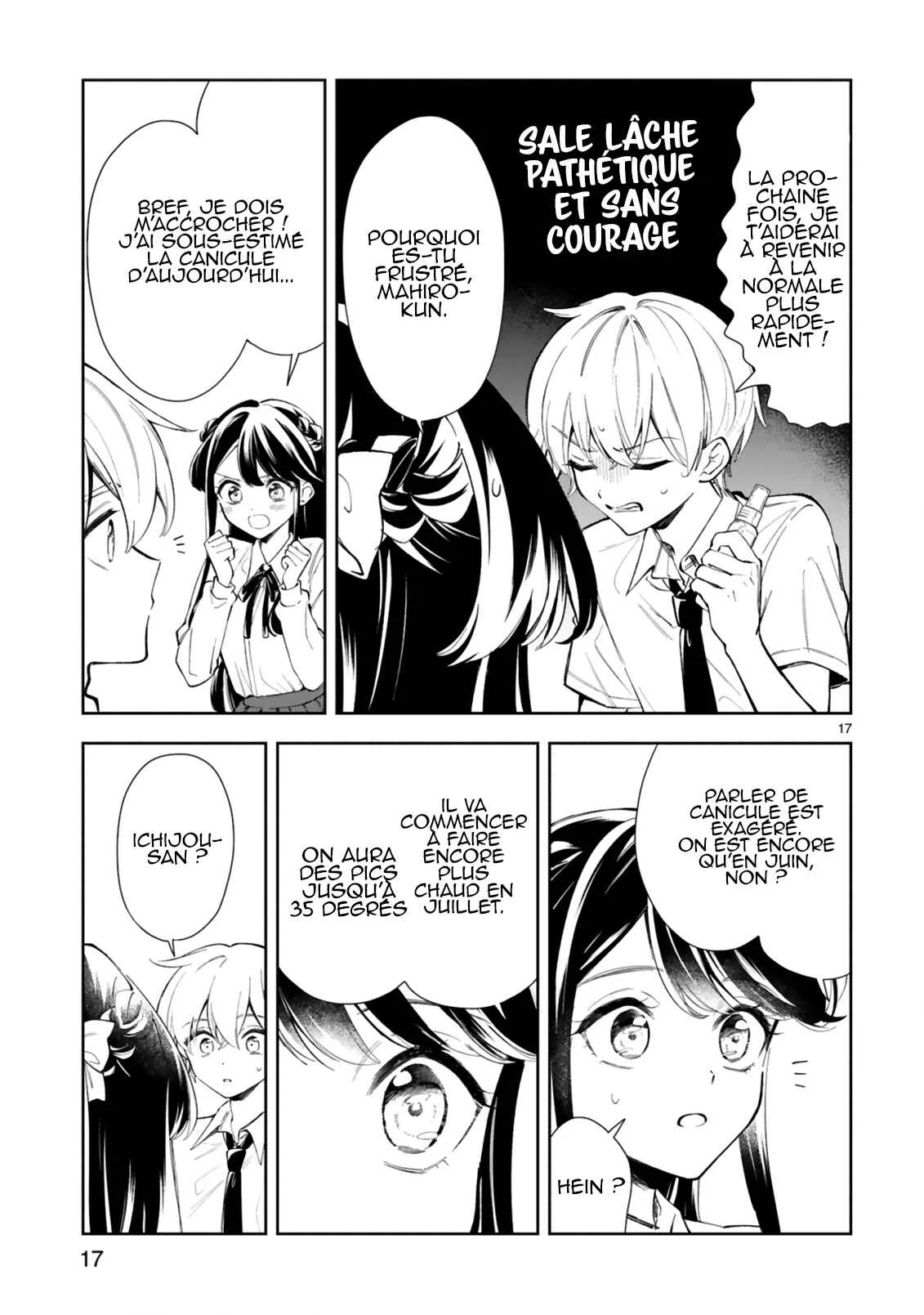 It Shows on Your Face, Ichijou-San Chapitre 12 - Page 17