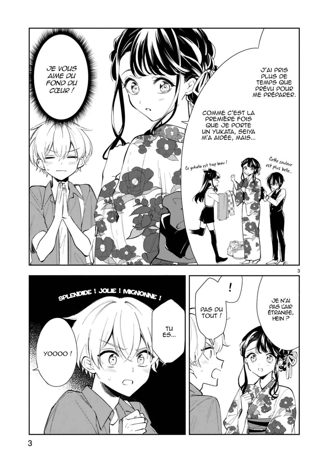 It Shows on Your Face, Ichijou-San Chapitre 15.1 - Page 3