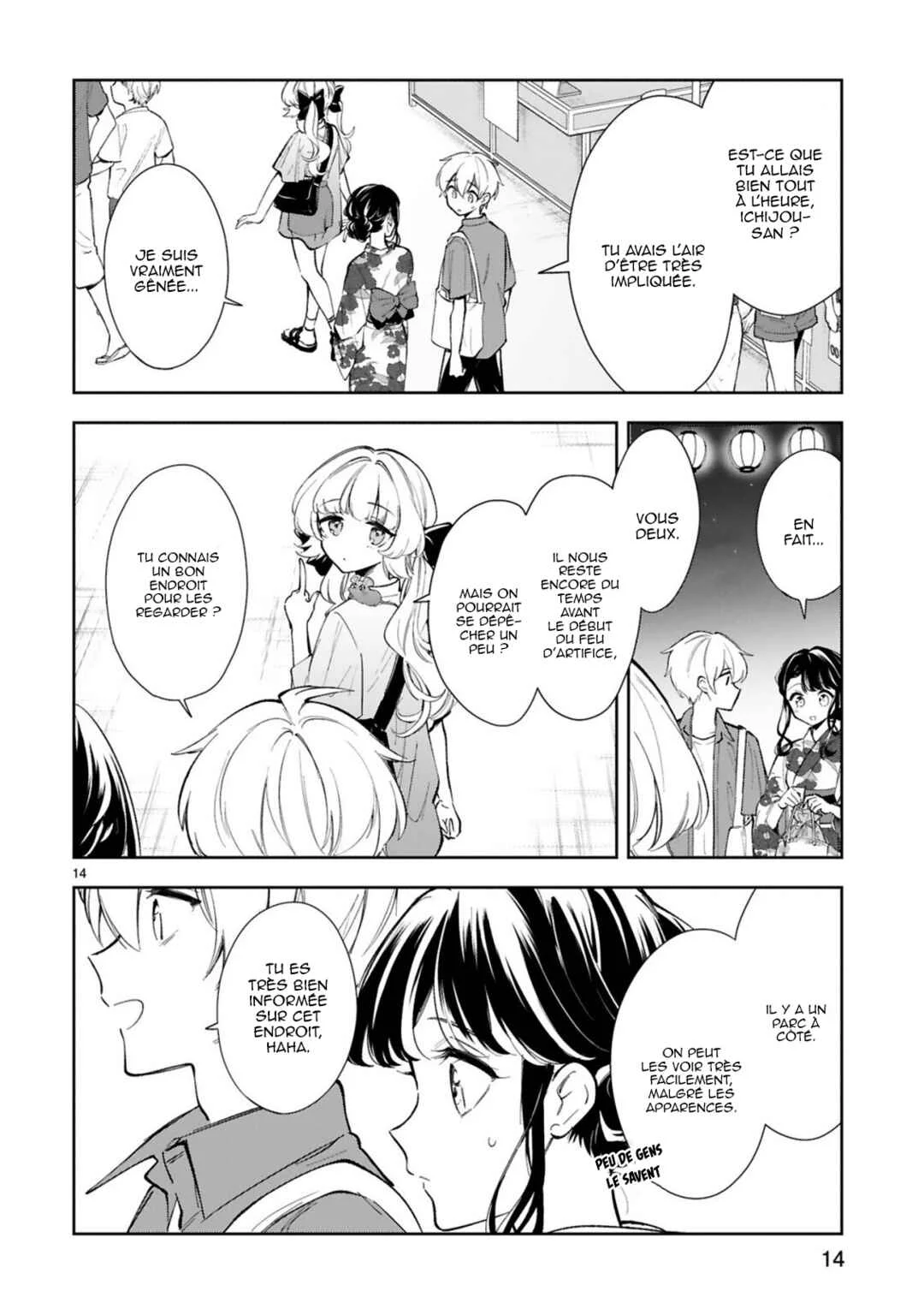 It Shows on Your Face, Ichijou-San Chapitre 15.2 - Page 1