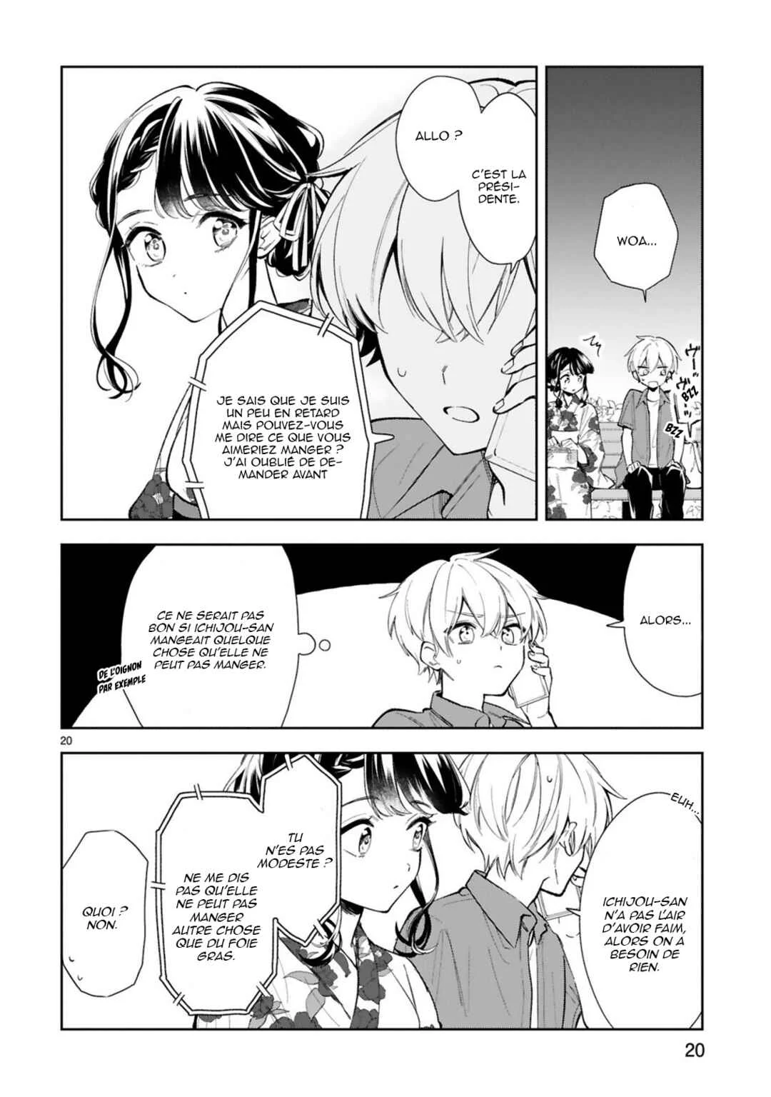 It Shows on Your Face, Ichijou-San Chapitre 15.2 - Page 7