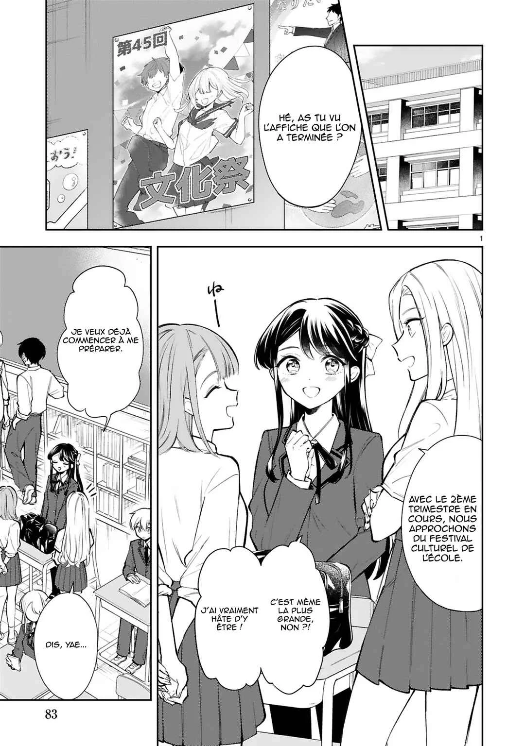 It Shows on Your Face, Ichijou-San Chapitre 20 - Page 1