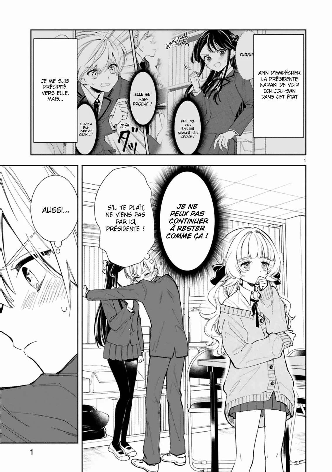 It Shows on Your Face, Ichijou-San Chapitre 5 - Page 1