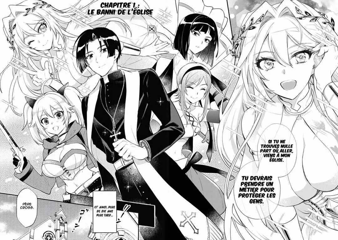 "[Jashin no Chi] ga Nagareteiru" to Iware, Shinsei Kyoukai wo Tsuihou Sareta Shinpu desu. ~Rifujin na Riyuu de Kyoukai wo Oidasaretara, Shinkou Taishou no Megami-sama mo Issho ni Tsuitekichaimashita~ Chapitre 1: Le banni de l'église - Page 3