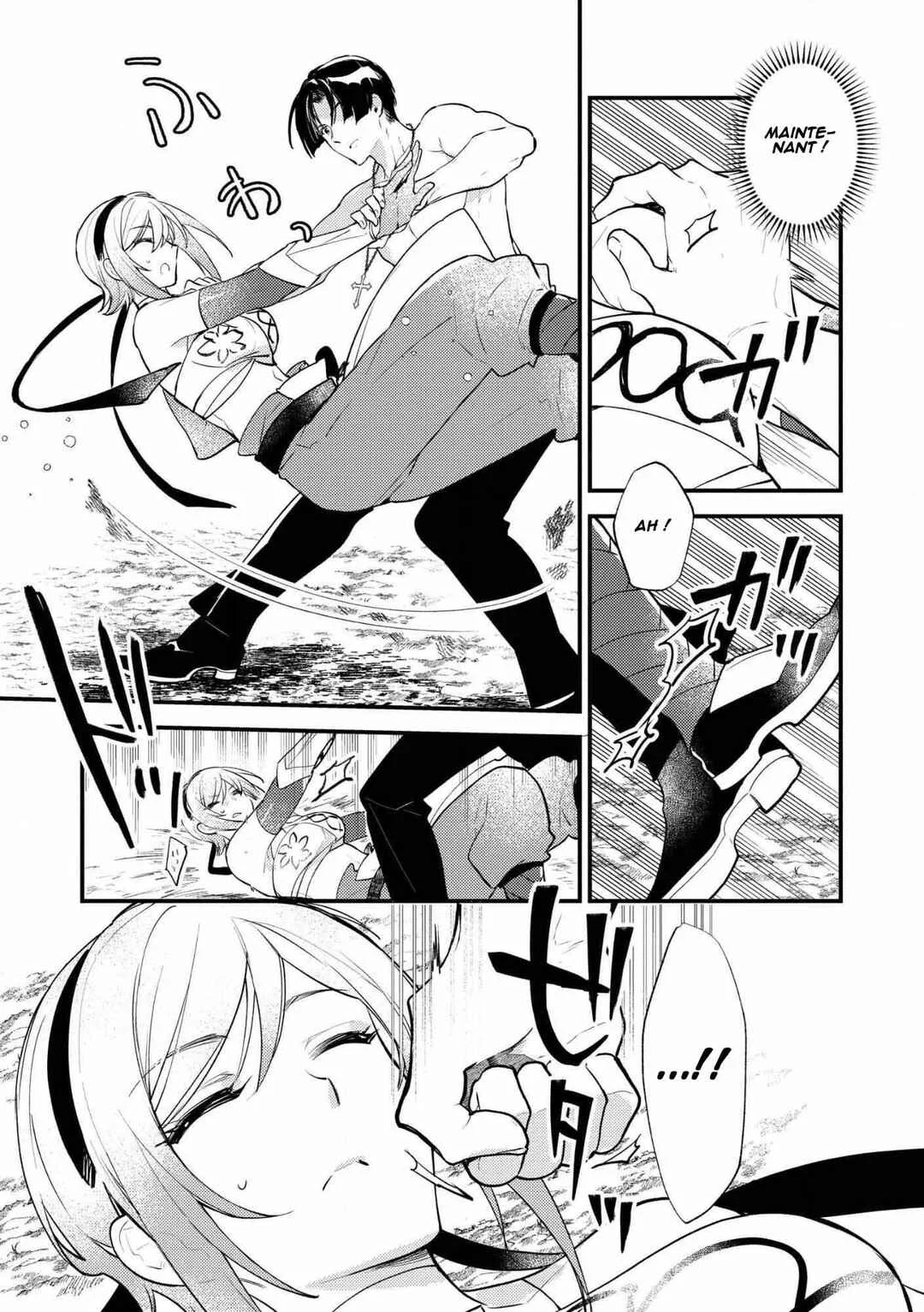 "[Jashin no Chi] ga Nagareteiru" to Iware, Shinsei Kyoukai wo Tsuihou Sareta Shinpu desu. ~Rifujin na Riyuu de Kyoukai wo Oidasaretara, Shinkou Taishou no Megami-sama mo Issho ni Tsuitekichaimashita~ Chapitre 3: De précieux compagnons - Page 24