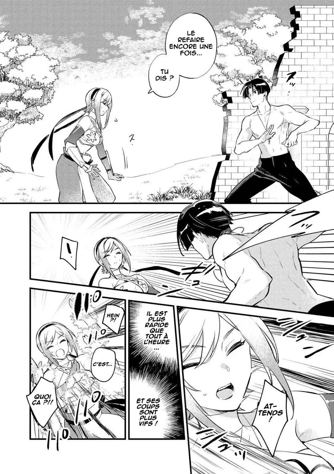 "[Jashin no Chi] ga Nagareteiru" to Iware, Shinsei Kyoukai wo Tsuihou Sareta Shinpu desu. ~Rifujin na Riyuu de Kyoukai wo Oidasaretara, Shinkou Taishou no Megami-sama mo Issho ni Tsuitekichaimashita~ Chapitre 4: Mission de sauvetage - Page 3