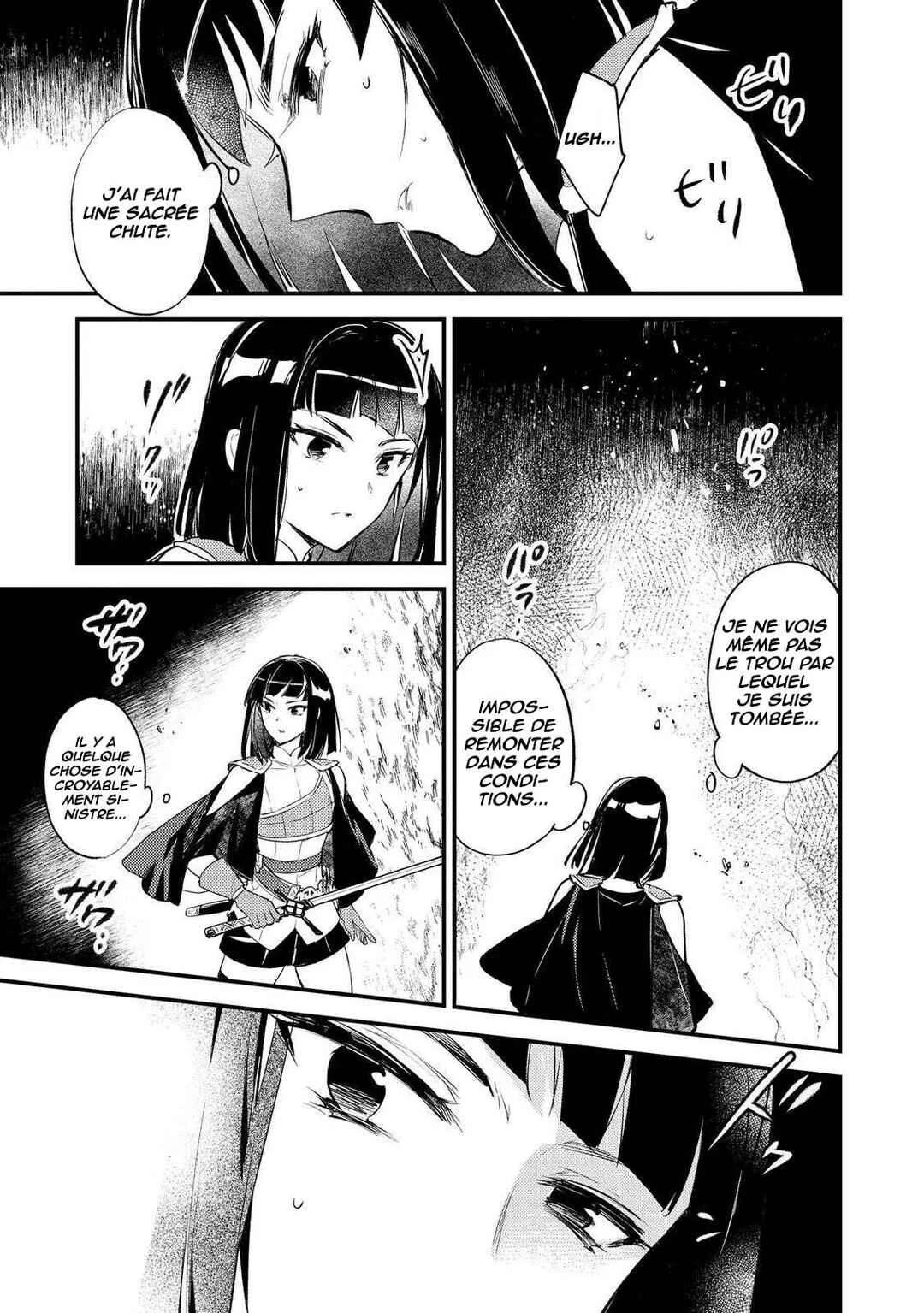 "[Jashin no Chi] ga Nagareteiru" to Iware, Shinsei Kyoukai wo Tsuihou Sareta Shinpu desu. ~Rifujin na Riyuu de Kyoukai wo Oidasaretara, Shinkou Taishou no Megami-sama mo Issho ni Tsuitekichaimashita~ Chapitre 5: L'ultime magie - Page 4