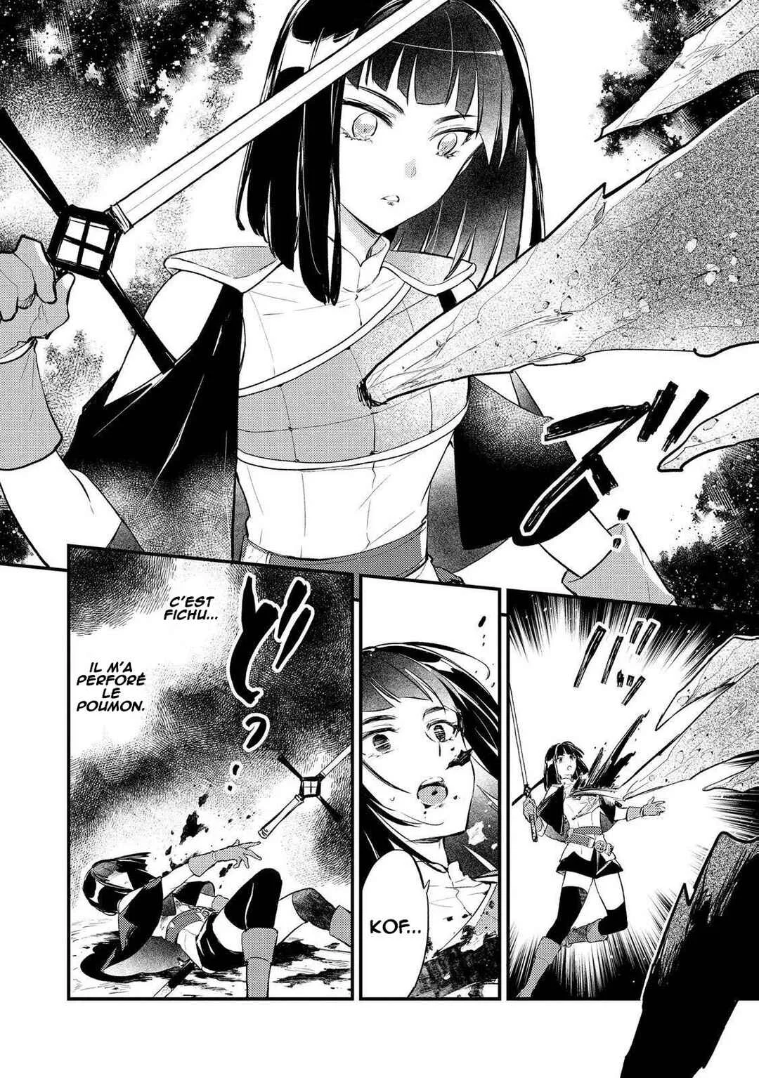 "[Jashin no Chi] ga Nagareteiru" to Iware, Shinsei Kyoukai wo Tsuihou Sareta Shinpu desu. ~Rifujin na Riyuu de Kyoukai wo Oidasaretara, Shinkou Taishou no Megami-sama mo Issho ni Tsuitekichaimashita~ Chapitre 5: L'ultime magie - Page 9
