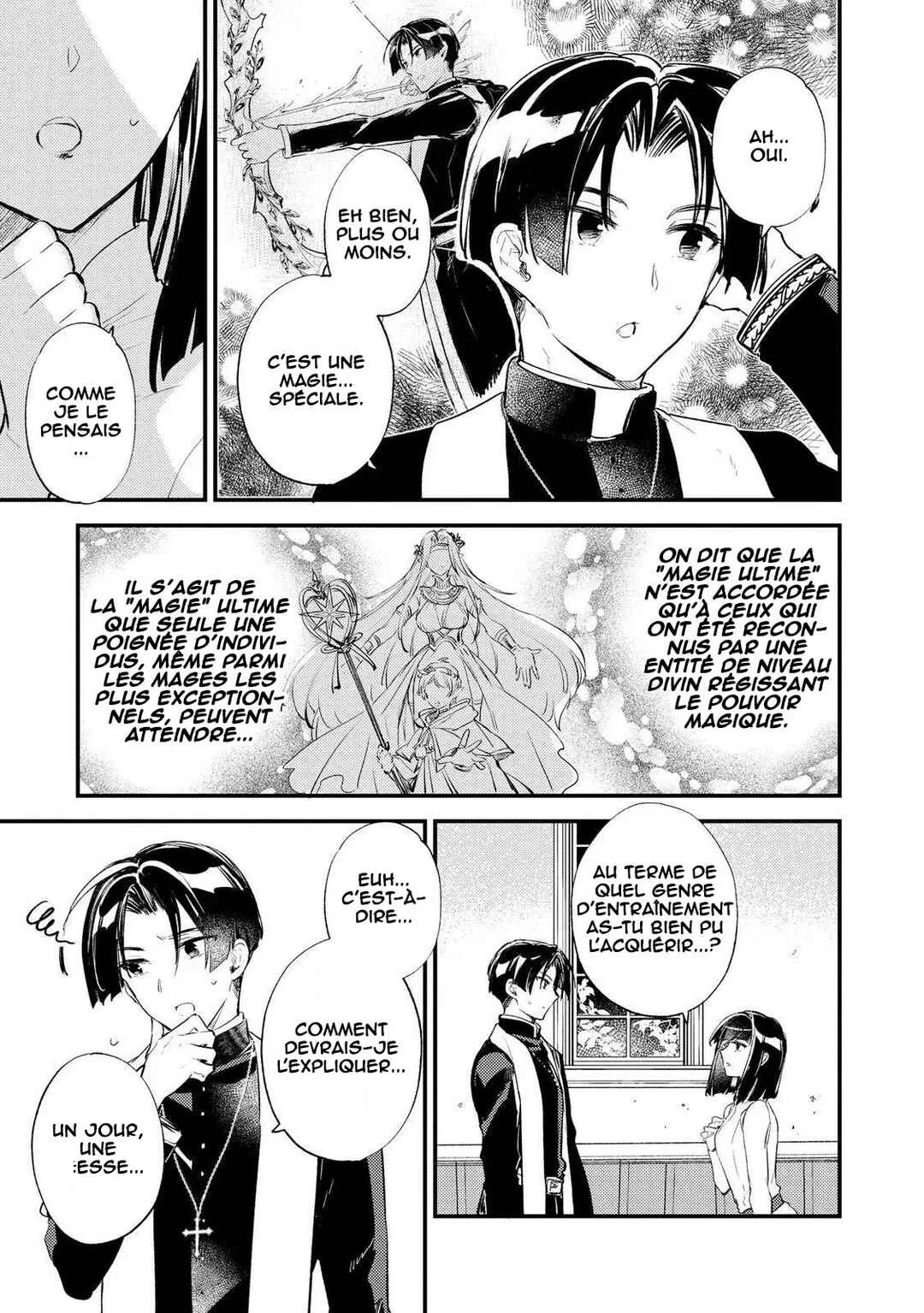 "[Jashin no Chi] ga Nagareteiru" to Iware, Shinsei Kyoukai wo Tsuihou Sareta Shinpu desu. ~Rifujin na Riyuu de Kyoukai wo Oidasaretara, Shinkou Taishou no Megami-sama mo Issho ni Tsuitekichaimashita~ Chapitre 6 - Page 2