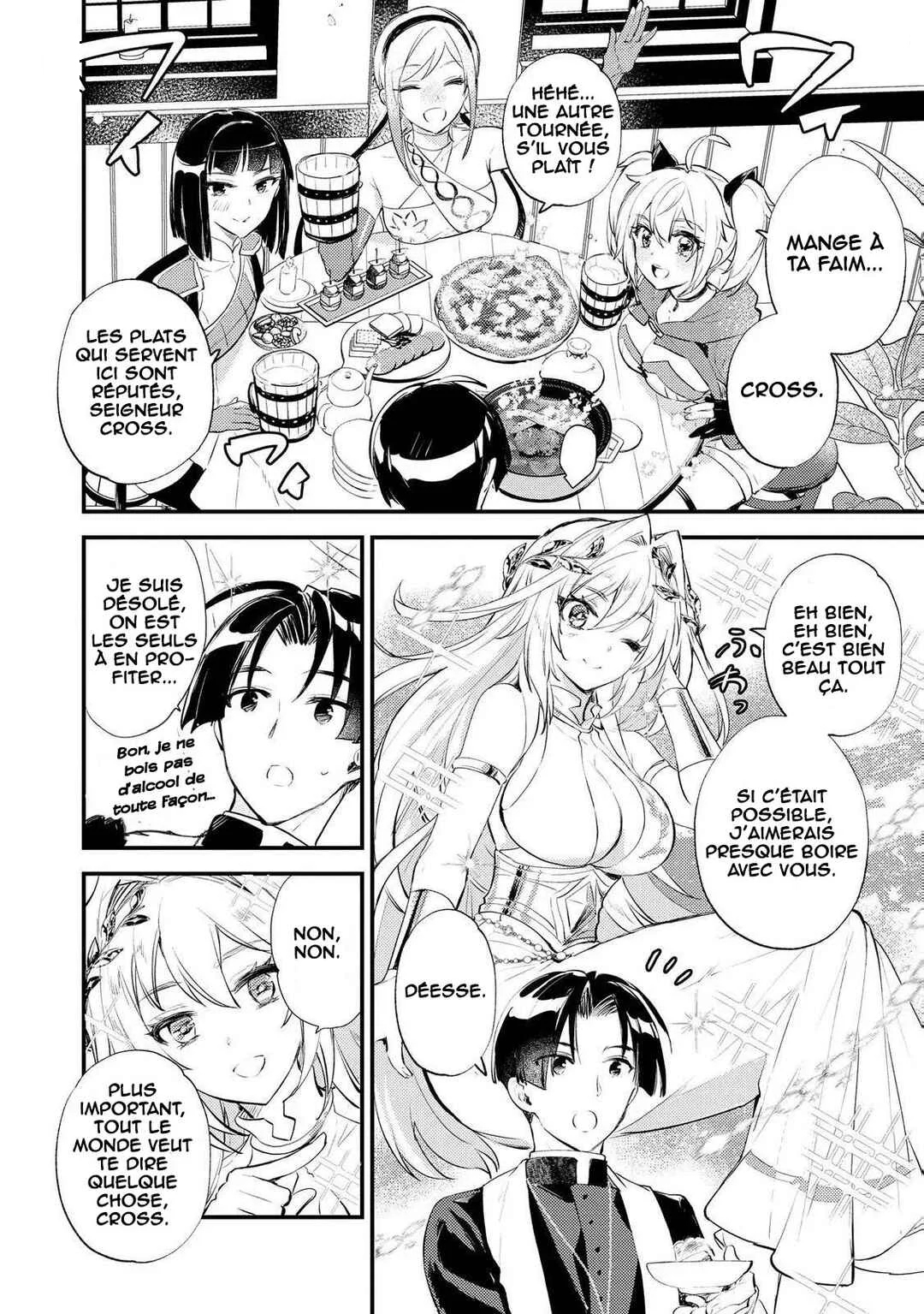 "[Jashin no Chi] ga Nagareteiru" to Iware, Shinsei Kyoukai wo Tsuihou Sareta Shinpu desu. ~Rifujin na Riyuu de Kyoukai wo Oidasaretara, Shinkou Taishou no Megami-sama mo Issho ni Tsuitekichaimashita~ Chapitre 6 - Page 23
