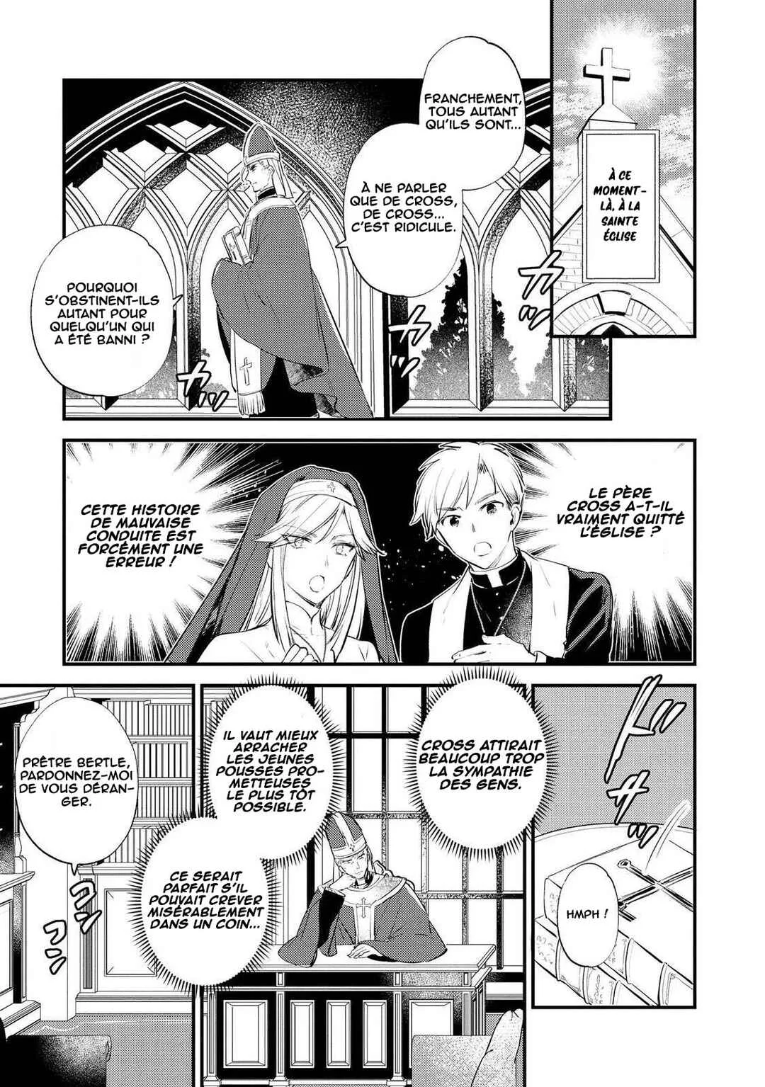 "[Jashin no Chi] ga Nagareteiru" to Iware, Shinsei Kyoukai wo Tsuihou Sareta Shinpu desu. ~Rifujin na Riyuu de Kyoukai wo Oidasaretara, Shinkou Taishou no Megami-sama mo Issho ni Tsuitekichaimashita~ Chapitre 6 - Page 30