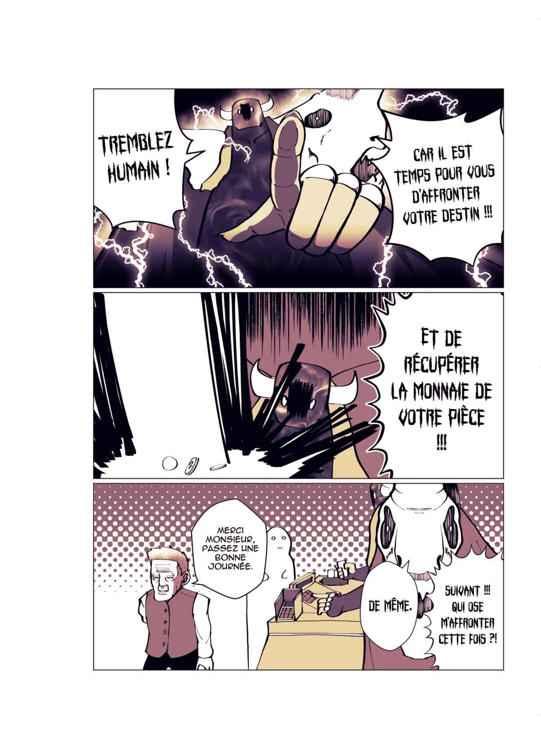 Je vais te massacrer mon cher demon lord !!! Chapitre 1: Chapitre 1 : Bazaroul est un demon's lord  - Page 3