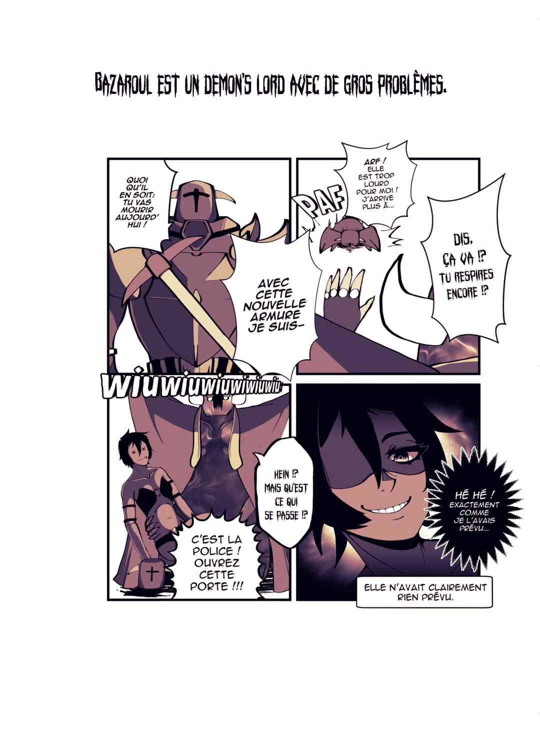 Je vais te massacrer mon cher demon lord !!! Chapitre 1: Chapitre 1 : Bazaroul est un demon's lord  - Page 9