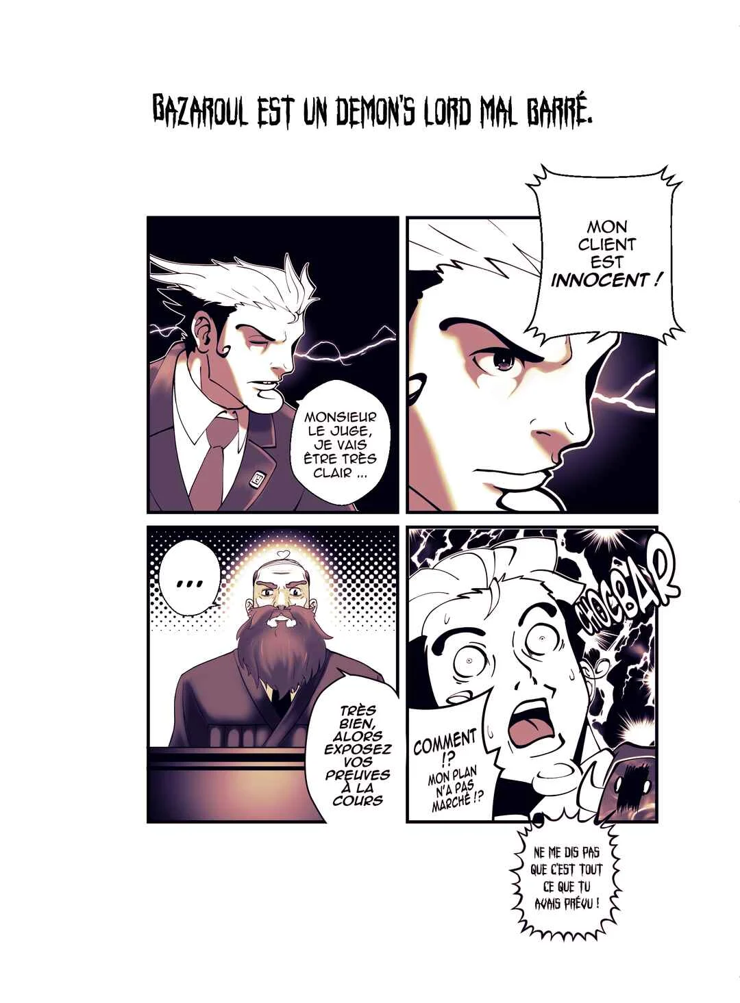 Je vais te massacrer mon cher demon lord !!! Chapitre 1: Chapitre 1 : Bazaroul est un demon's lord  - Page 11