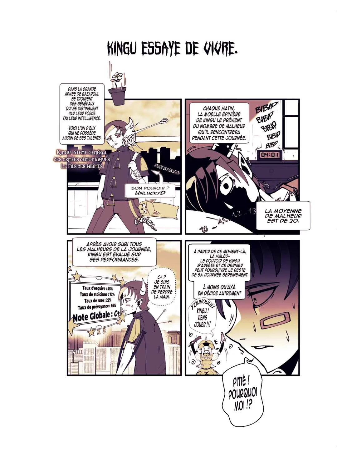 Je vais te massacrer mon cher demon lord !!! Chapitre 1: Chapitre 1 : Bazaroul est un demon's lord  - Page 21