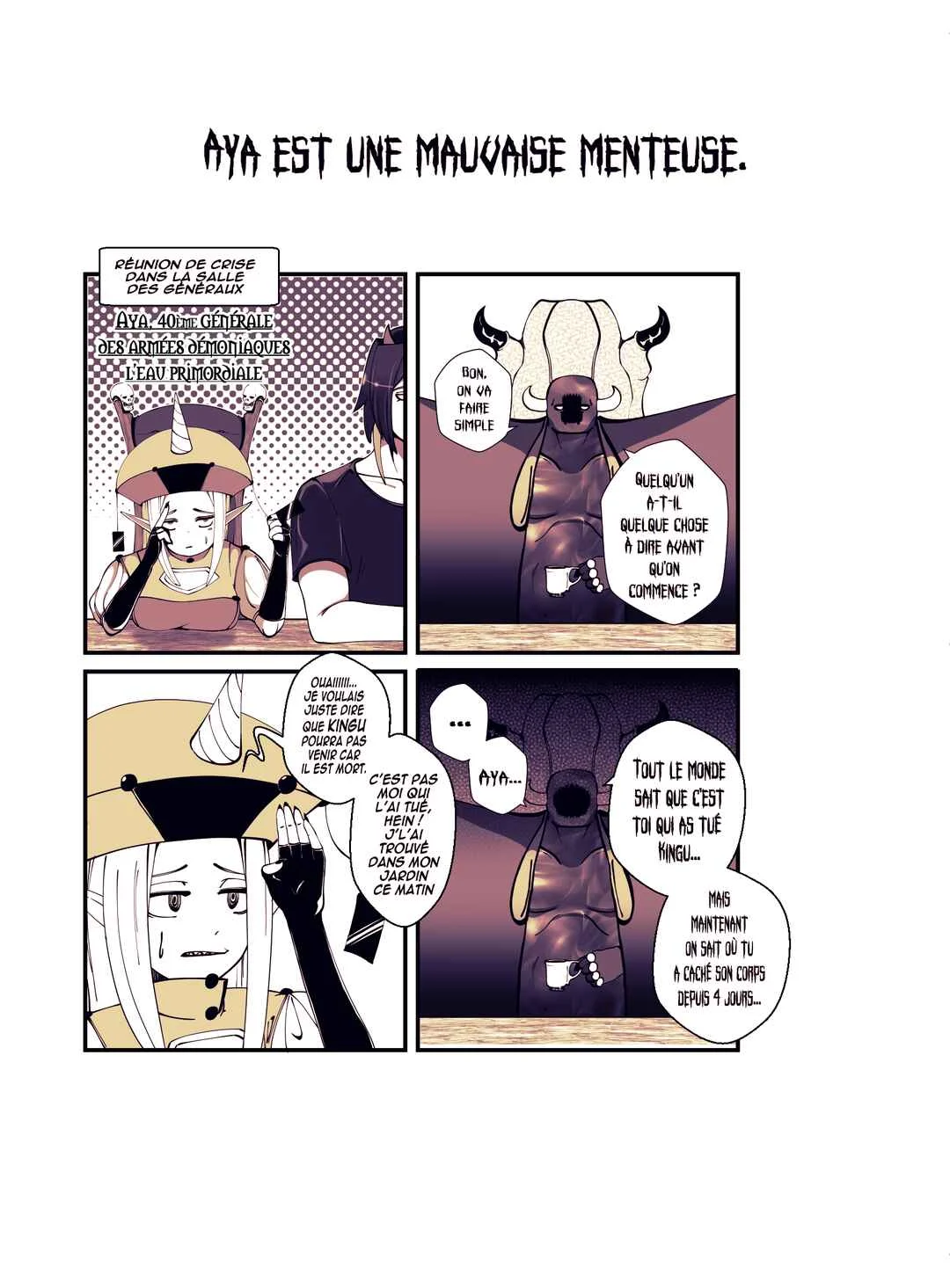 Je vais te massacrer mon cher demon lord !!! Chapitre 1: Chapitre 1 : Bazaroul est un demon's lord  - Page 22