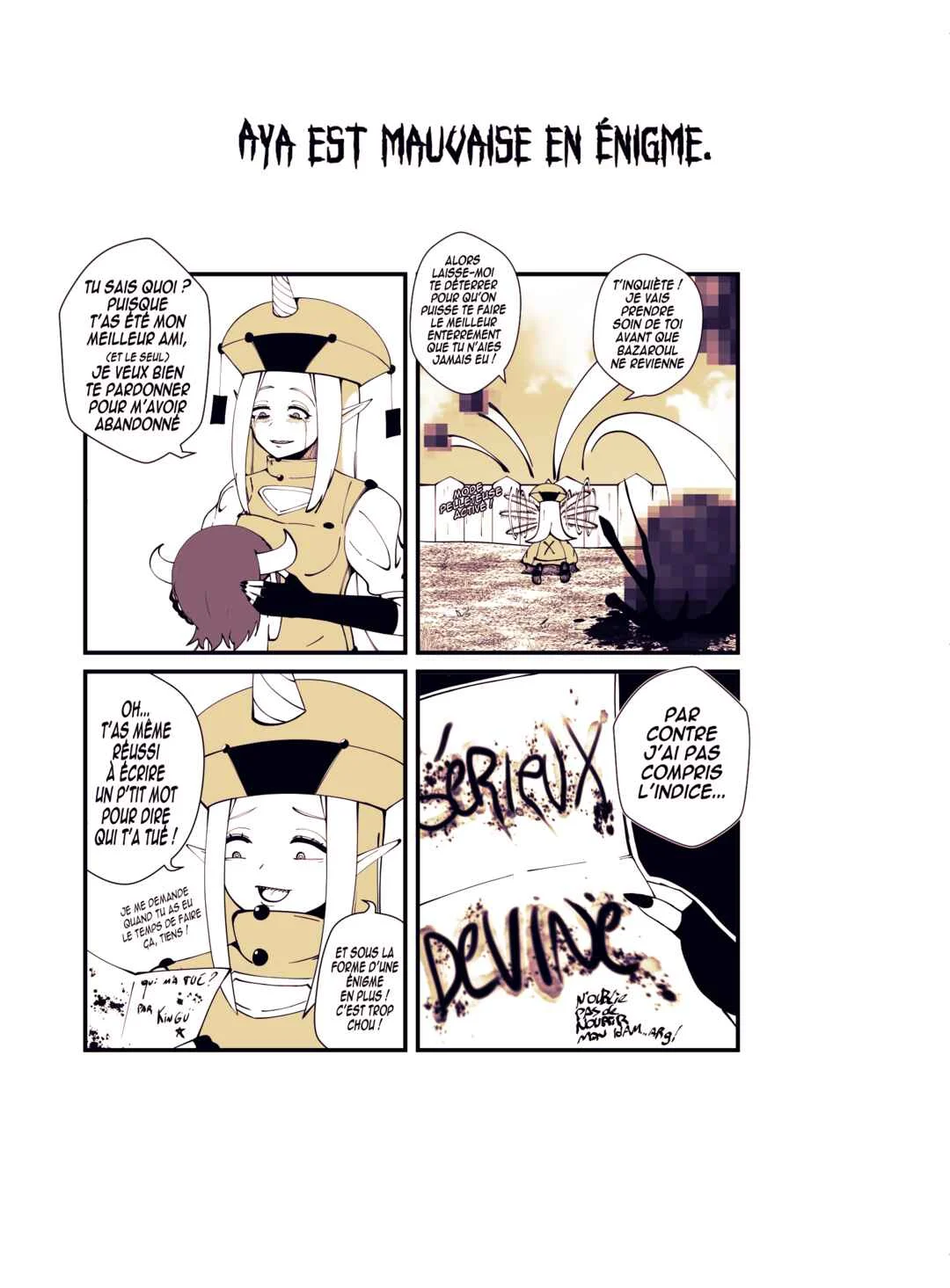Je vais te massacrer mon cher demon lord !!! Chapitre 1: Chapitre 1 : Bazaroul est un demon's lord  - Page 24
