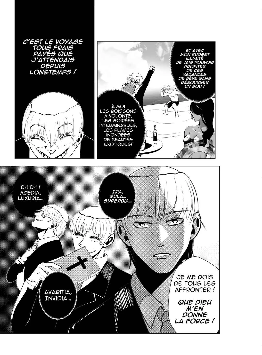 Je vais te massacrer mon cher demon lord !!! Chapitre 2: Chapitre 2 : le Moine venu du Vatican et la Star venu d'Orient (partie 1) - Page 6