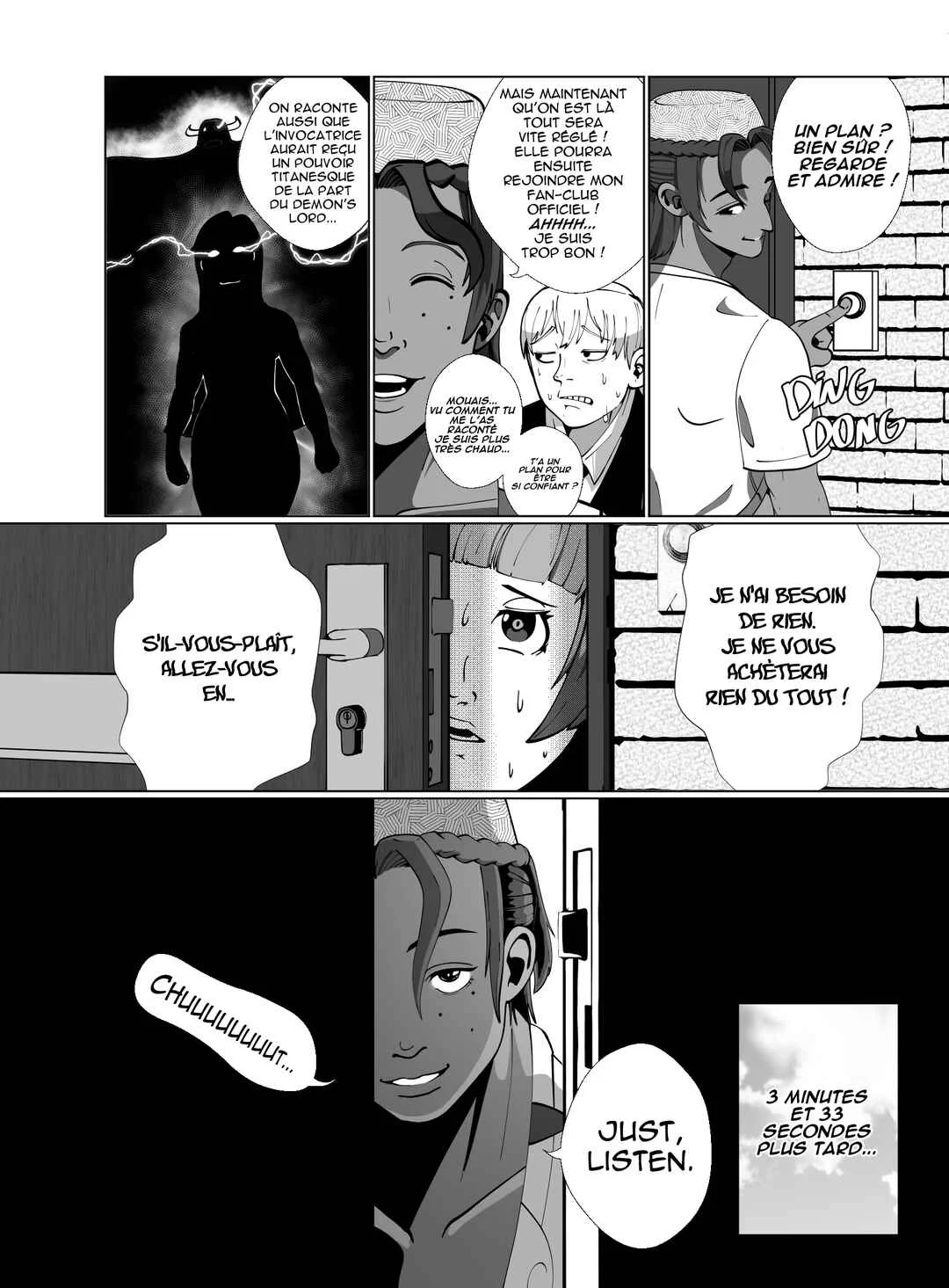 Je vais te massacrer mon cher demon lord !!! Chapitre 2: Chapitre 2 : le Moine venu du Vatican et la Star venu d'Orient (partie 1) - Page 11