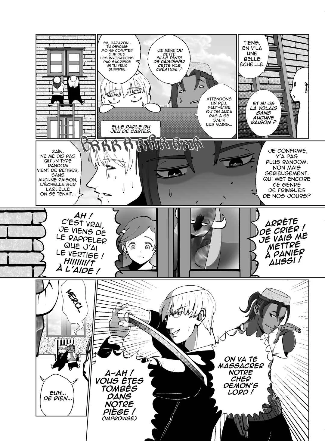 Je vais te massacrer mon cher demon lord !!! Chapitre 2: Chapitre 2 : le Moine venu du Vatican et la Star venu d'Orient (partie 1) - Page 13