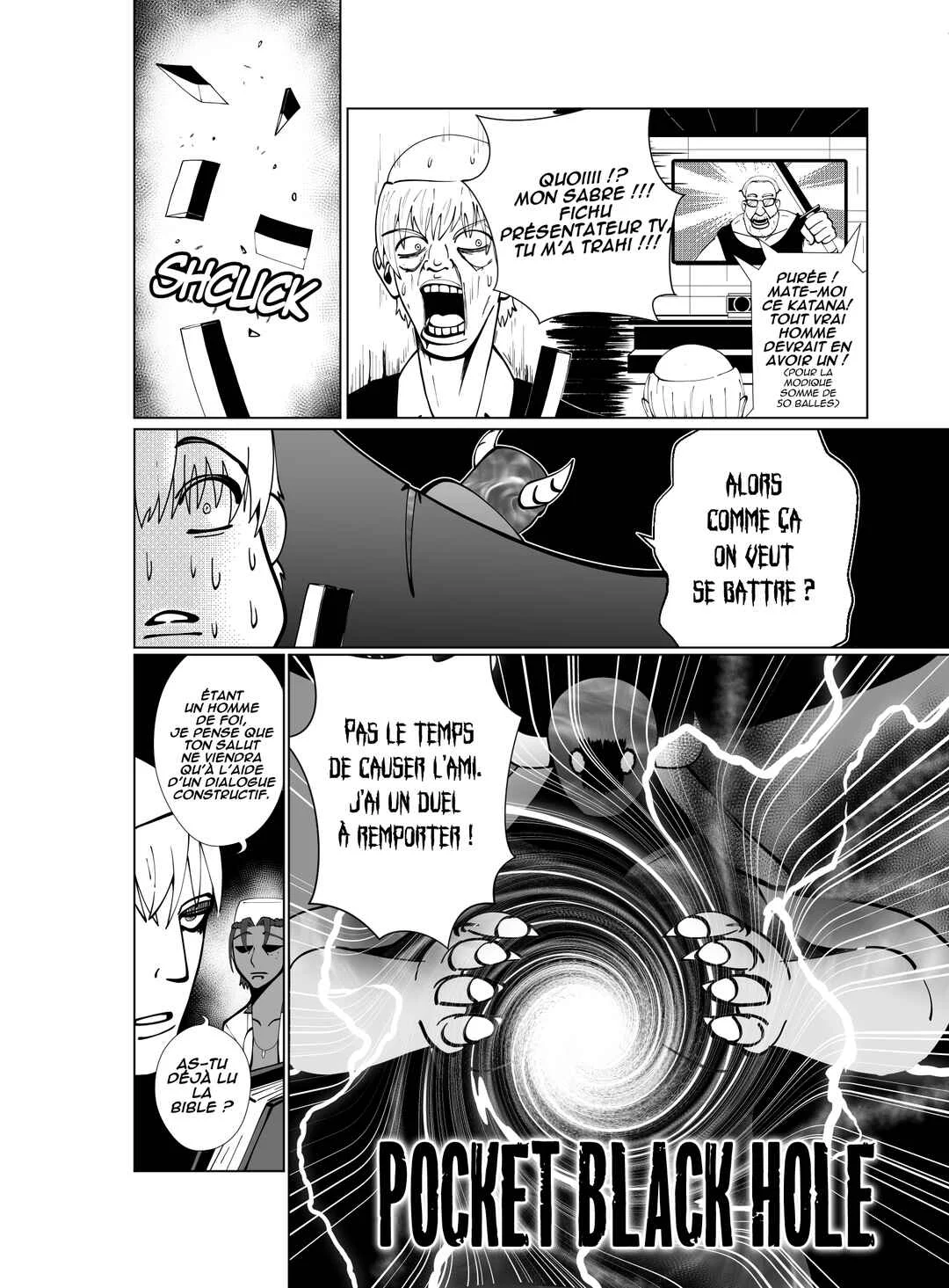 Je vais te massacrer mon cher demon lord !!! Chapitre 2: Chapitre 2 : le Moine venu du Vatican et la Star venu d'Orient (partie 1) - Page 15