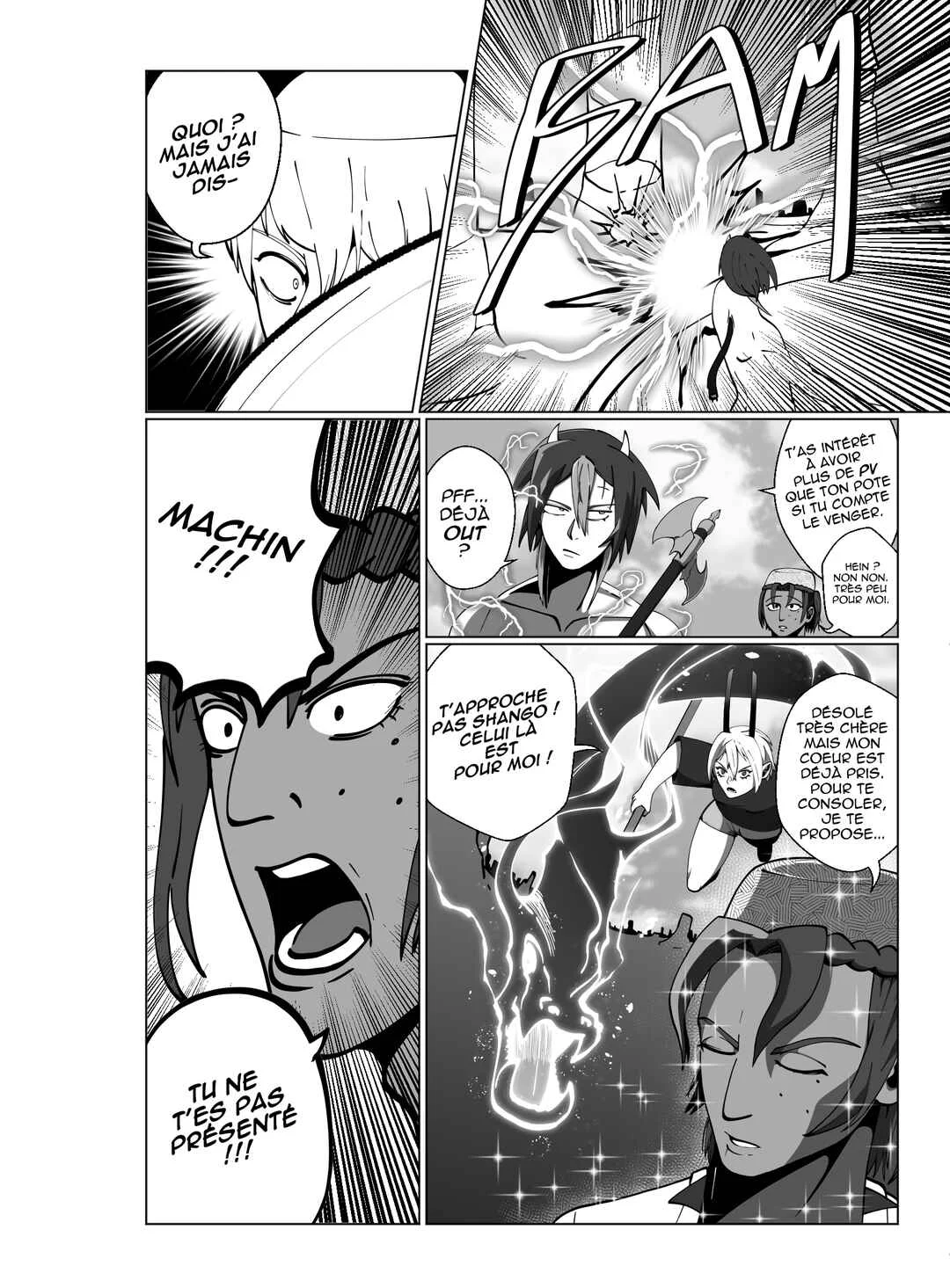 Je vais te massacrer mon cher demon lord !!! Chapitre 2: Chapitre 2 : le Moine venu du Vatican et la Star venu d'Orient (partie 1) - Page 19