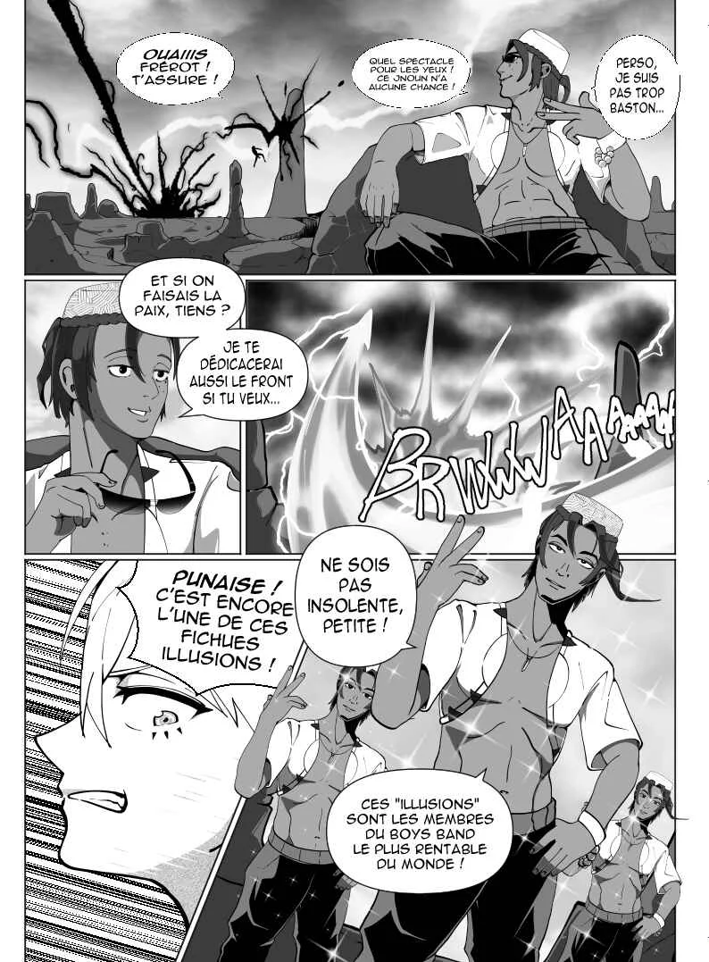 Je vais te massacrer mon cher demon lord !!! Chapitre 3: Chapitre 03 : Le moine venu du Vatican et la star venu d'Orient (partie 2) - Page 18