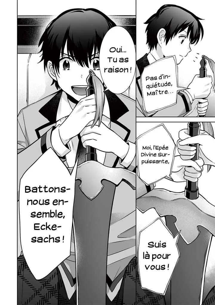 Jimi na Kensei wa Sore Demo Saikyou desu Chapitre 10: L'Épée Divine - Page 16