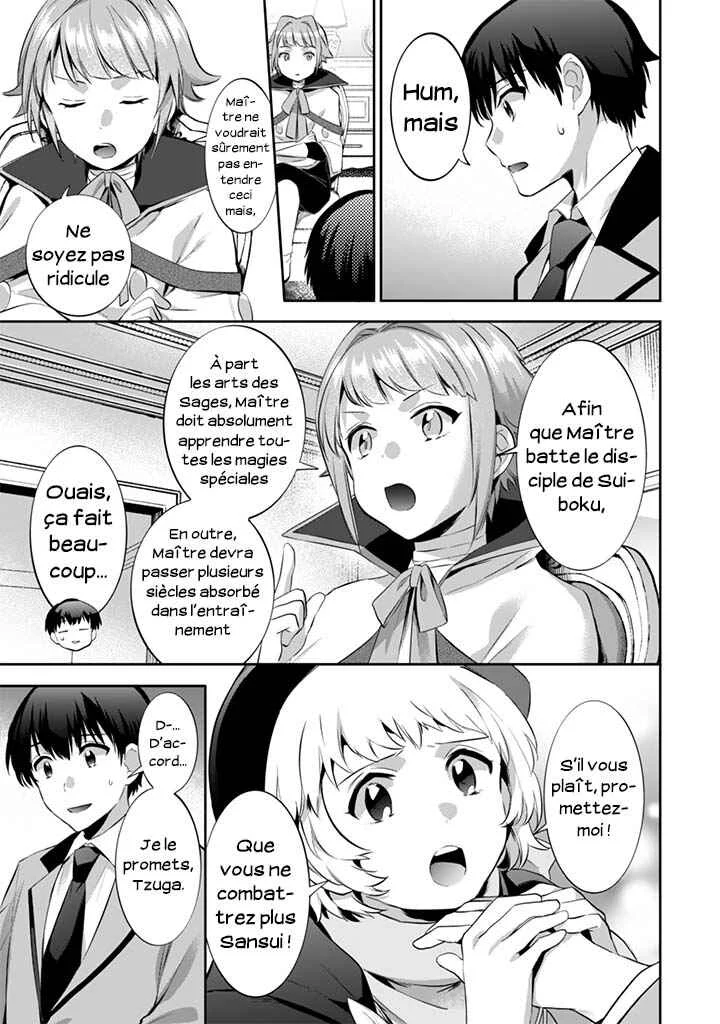 Jimi na Kensei wa Sore Demo Saikyou desu Chapitre 14: Le pouvoir des Sages - Page 15