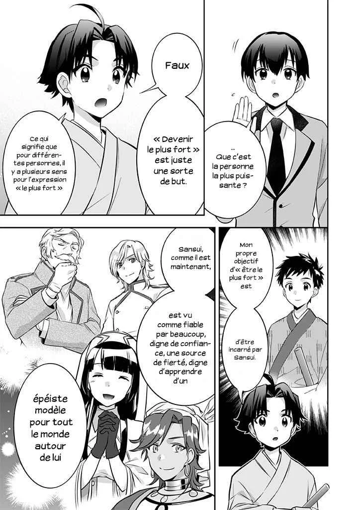 Jimi na Kensei wa Sore Demo Saikyou desu Chapitre 21: Le retour du maître - Page 13