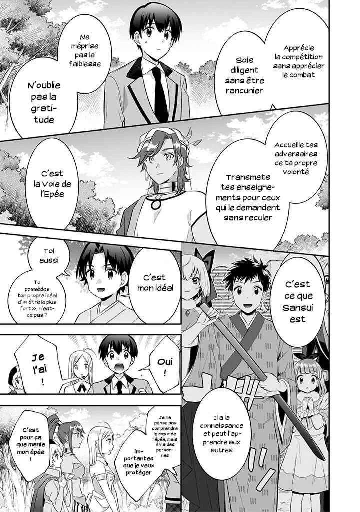 Jimi na Kensei wa Sore Demo Saikyou desu Chapitre 21: Le retour du maître - Page 15