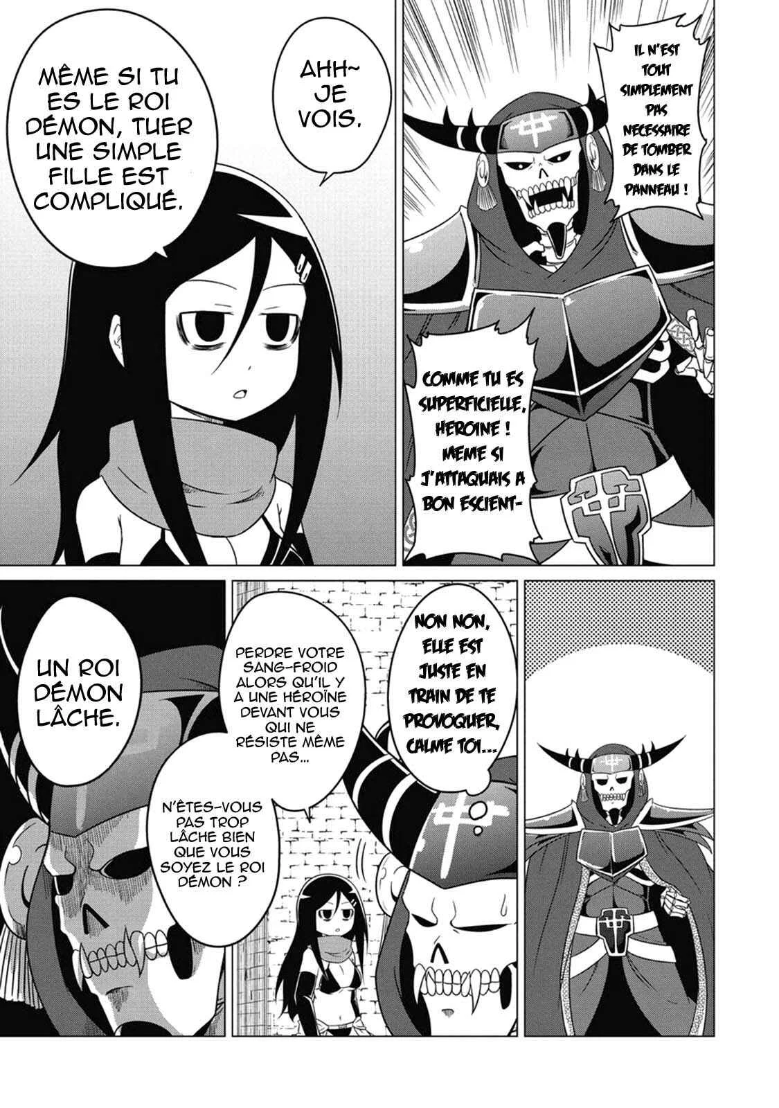 Jisatsushitai Onna Yuusha ni Maou ga Komarasareteimasu! Chapitre 1 - Page 7
