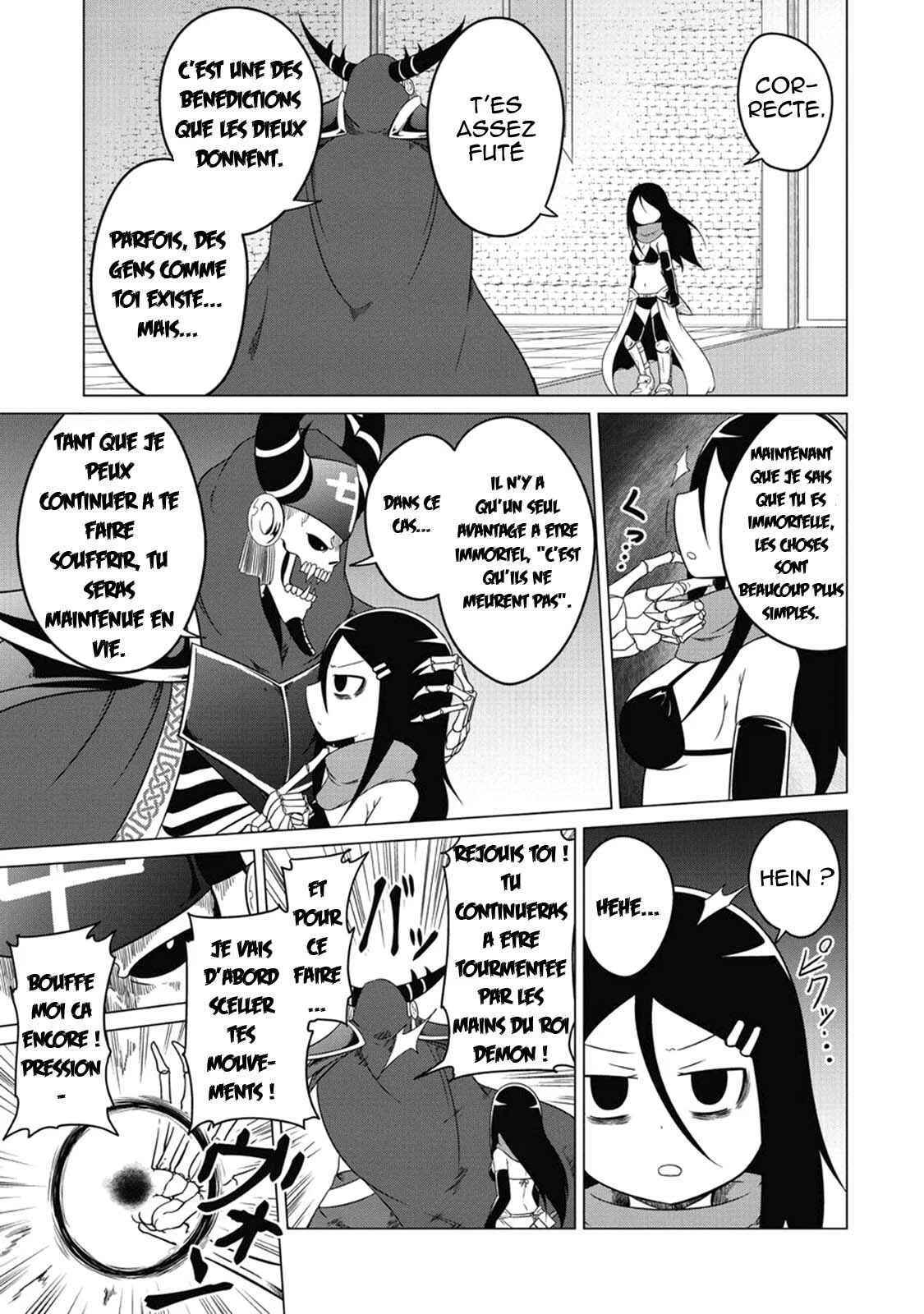 Jisatsushitai Onna Yuusha ni Maou ga Komarasareteimasu! Chapitre 1 - Page 11