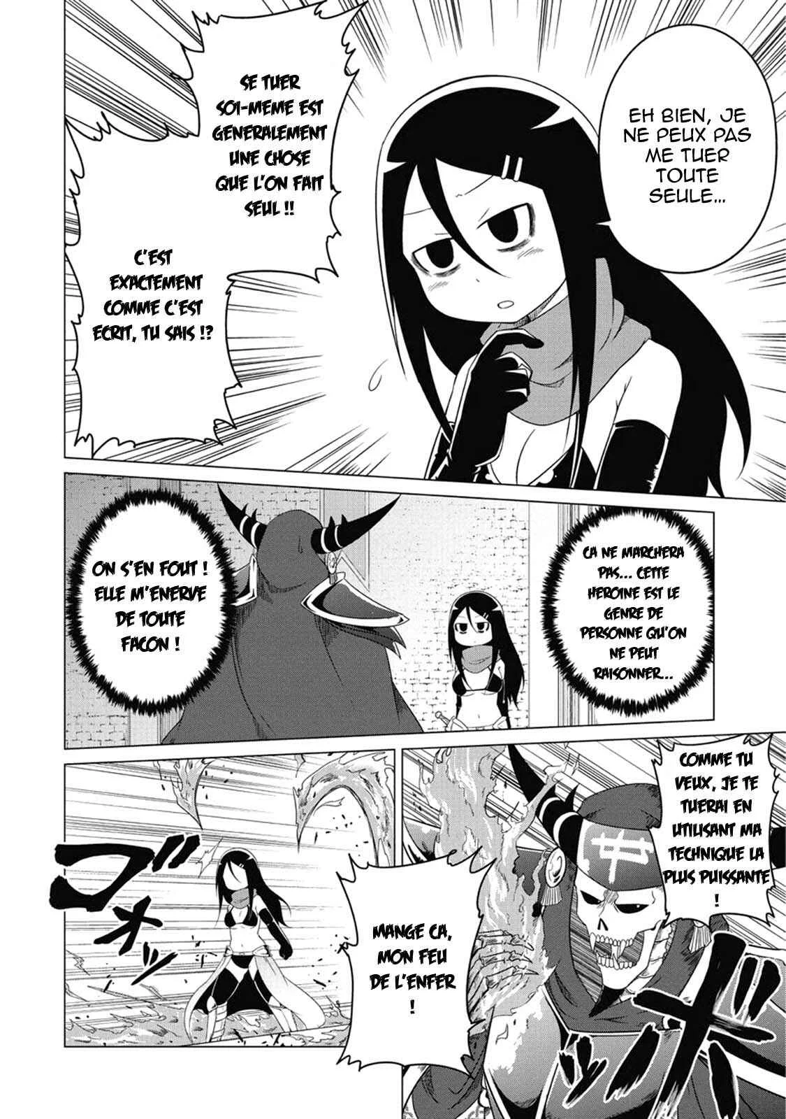 Jisatsushitai Onna Yuusha ni Maou ga Komarasareteimasu! Chapitre 1 - Page 16