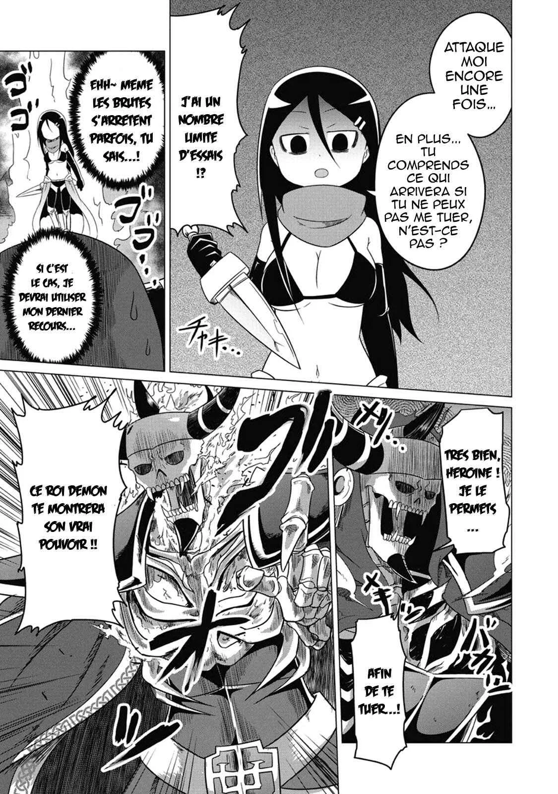 Jisatsushitai Onna Yuusha ni Maou ga Komarasareteimasu! Chapitre 1 - Page 19