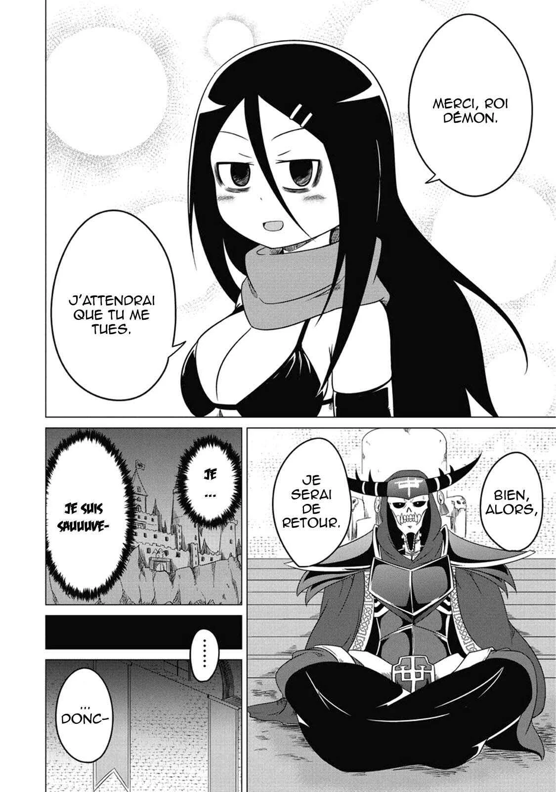 Jisatsushitai Onna Yuusha ni Maou ga Komarasareteimasu! Chapitre 1 - Page 22