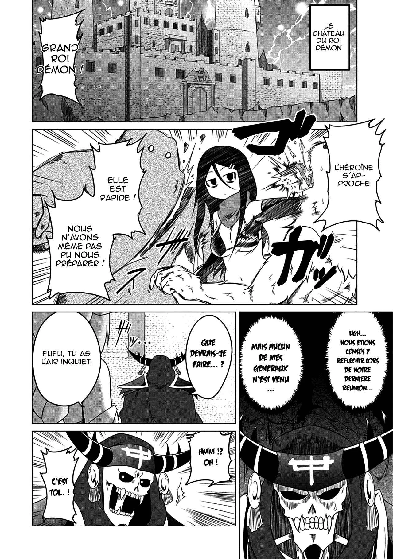 Jisatsushitai Onna Yuusha ni Maou ga Komarasareteimasu! Chapitre 2: L'héroine se noie dans un marécage empoisonné - Page 5