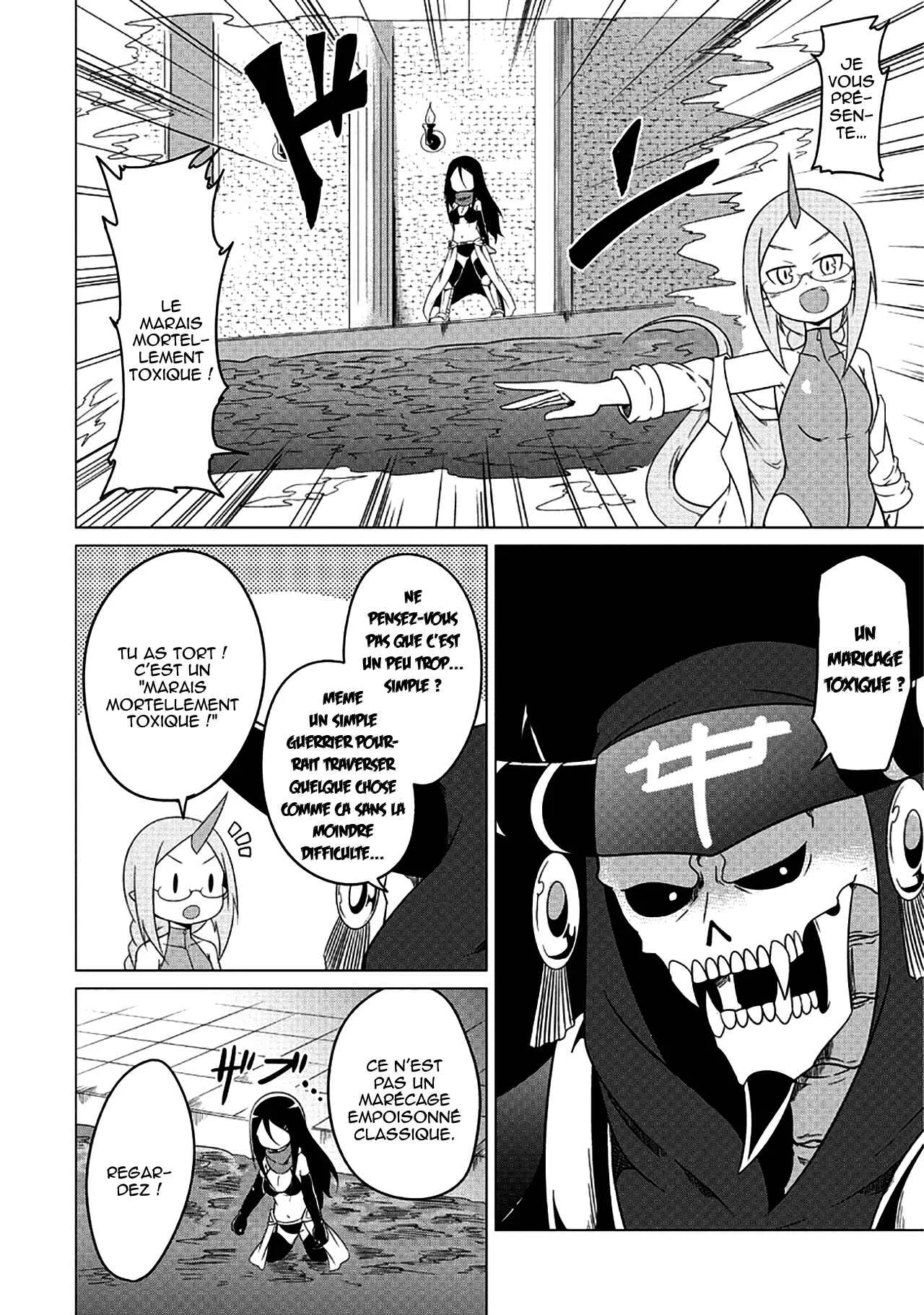 Jisatsushitai Onna Yuusha ni Maou ga Komarasareteimasu! Chapitre 2: L'héroine se noie dans un marécage empoisonné - Page 7