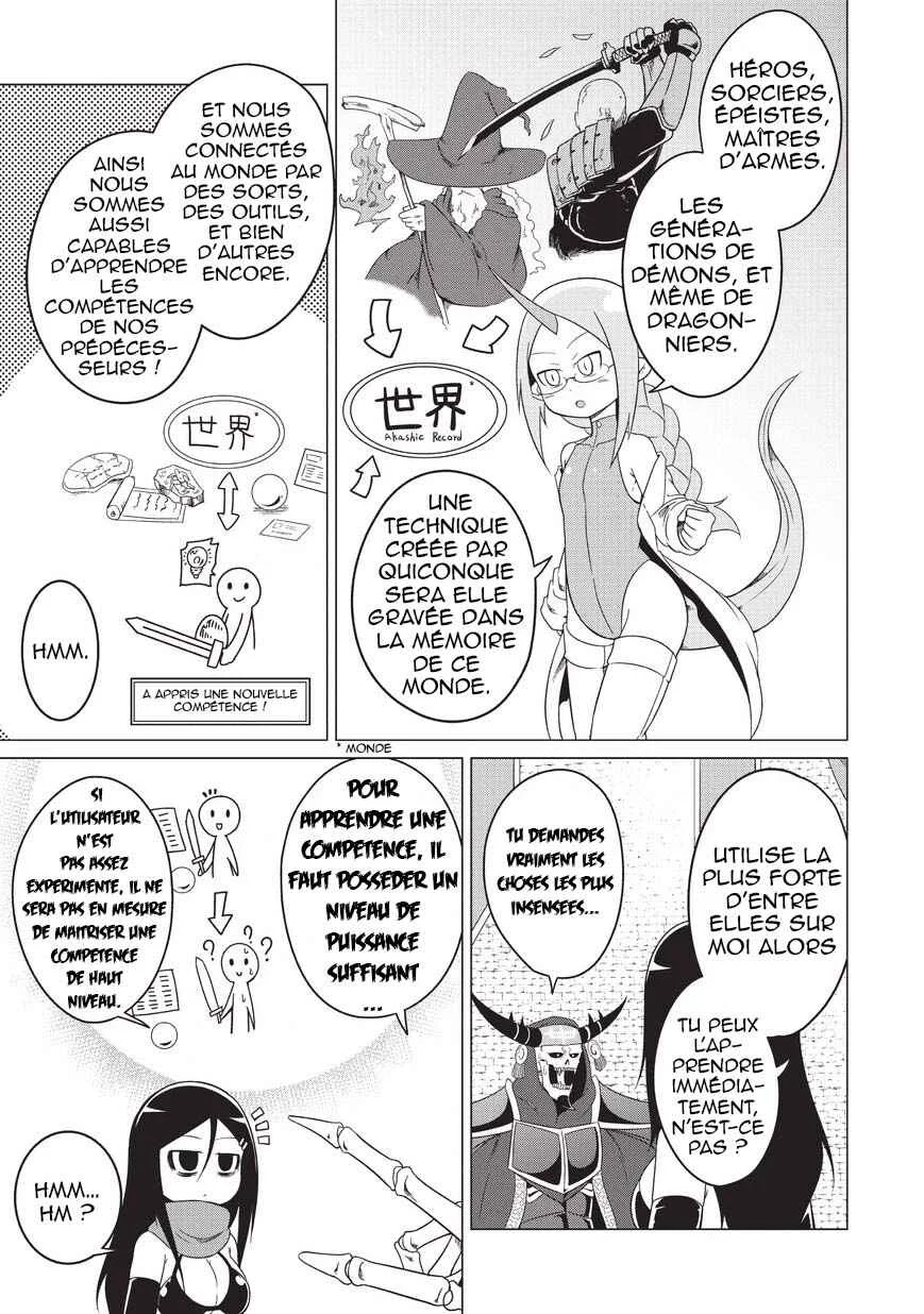 Jisatsushitai Onna Yuusha ni Maou ga Komarasareteimasu! Chapitre 3: Le Roi Démon est fait pour apprendre de nouvelles compétences ! - Page 5