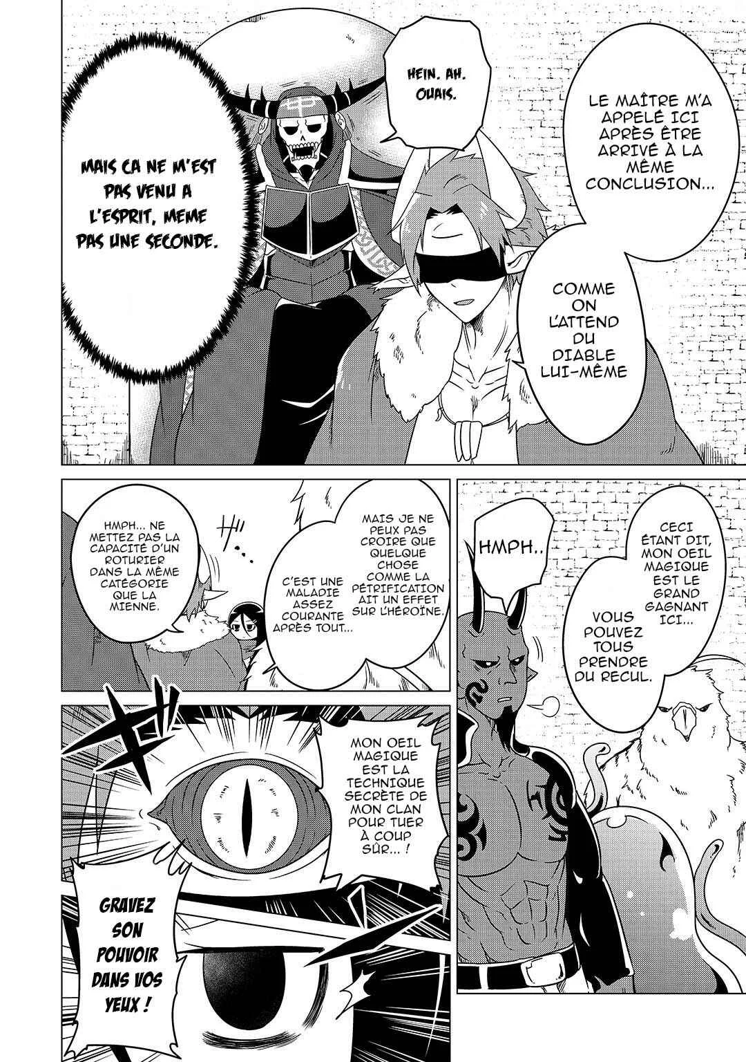 Jisatsushitai Onna Yuusha ni Maou ga Komarasareteimasu! Chapitre 4: Réunion d'urgence au château du Roi Démon - Page 5