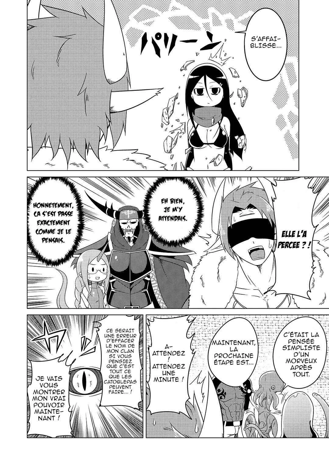 Jisatsushitai Onna Yuusha ni Maou ga Komarasareteimasu! Chapitre 4: Réunion d'urgence au château du Roi Démon - Page 7