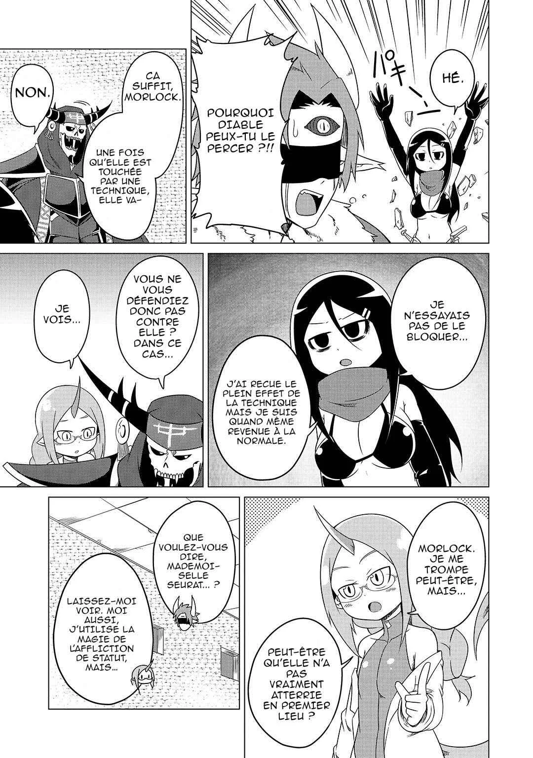 Jisatsushitai Onna Yuusha ni Maou ga Komarasareteimasu! Chapitre 4: Réunion d'urgence au château du Roi Démon - Page 8