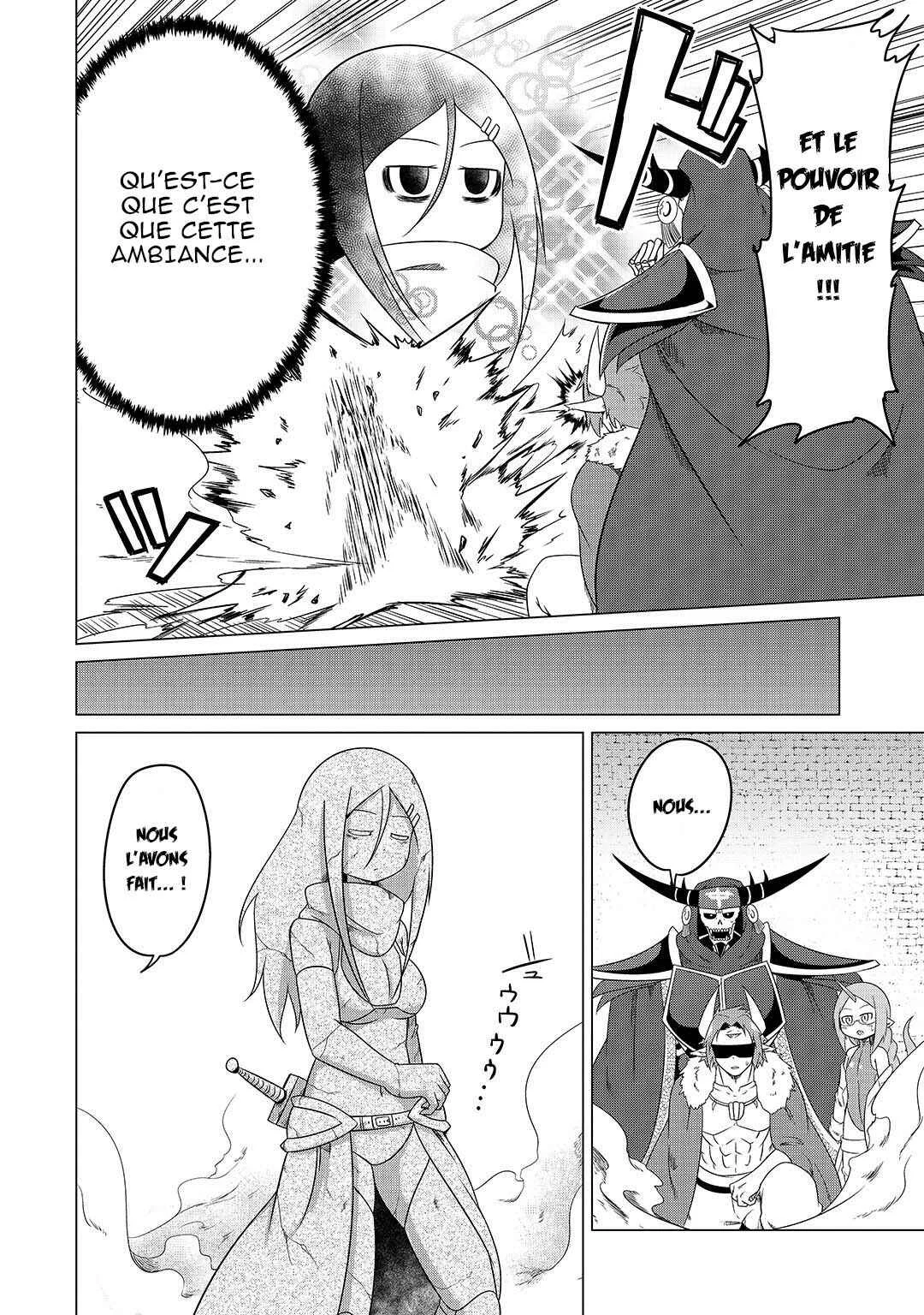 Jisatsushitai Onna Yuusha ni Maou ga Komarasareteimasu! Chapitre 4: Réunion d'urgence au château du Roi Démon - Page 11