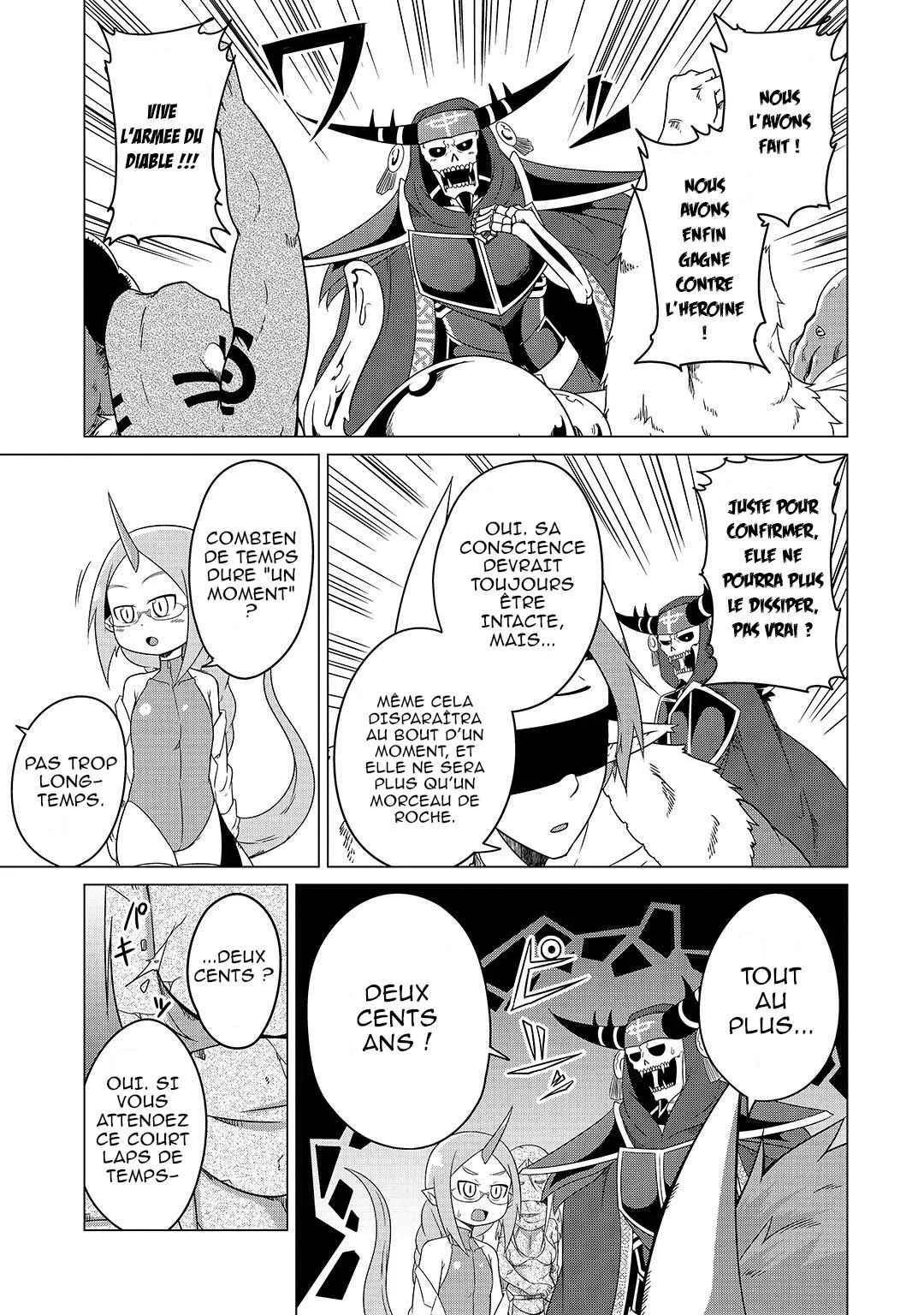 Jisatsushitai Onna Yuusha ni Maou ga Komarasareteimasu! Chapitre 4: Réunion d'urgence au château du Roi Démon - Page 12