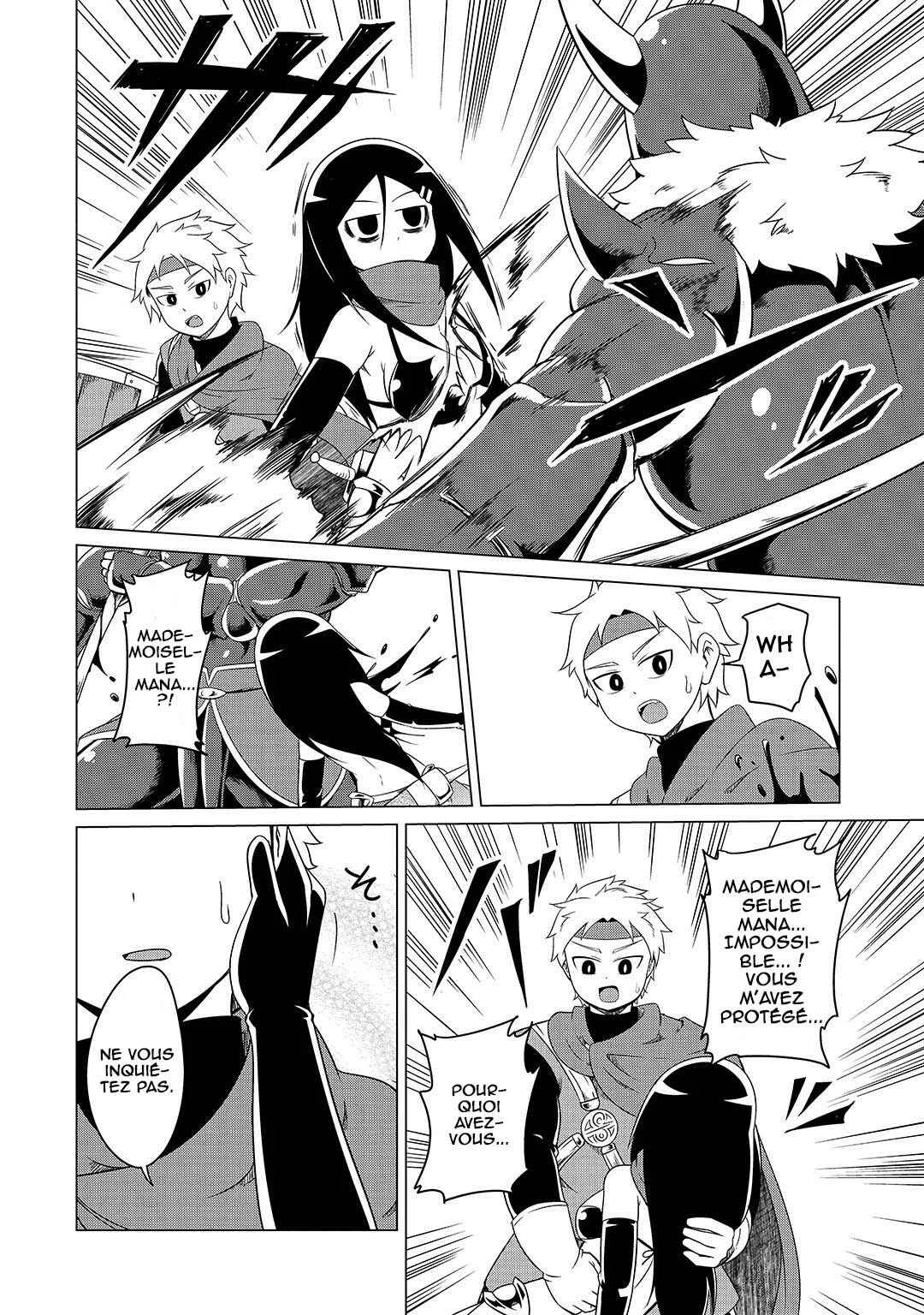 Jisatsushitai Onna Yuusha ni Maou ga Komarasareteimasu! Chapitre 5: L'héroïne rencontre le véritable héros - Page 9