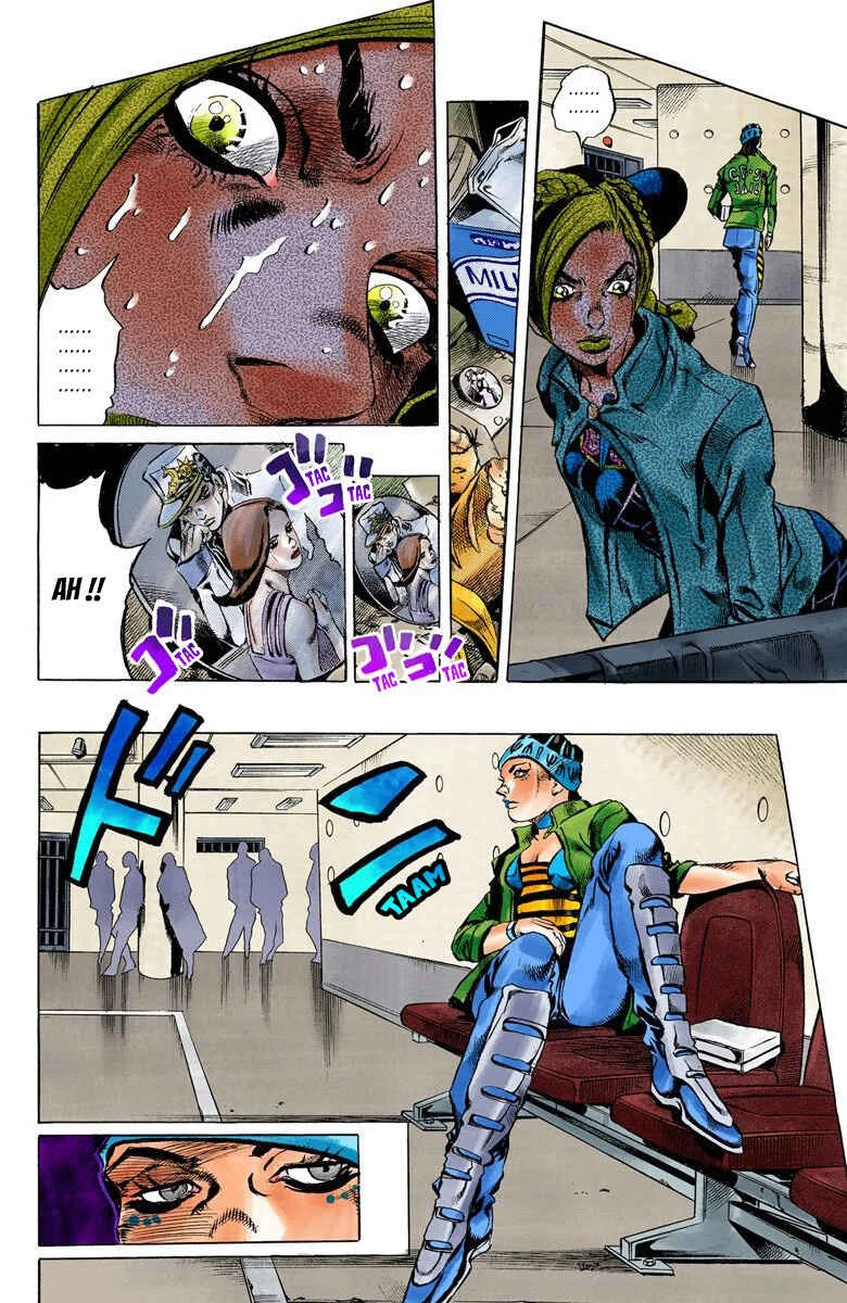 JoJo no Kimyou na Bouken: Part 6 - Stone Ocean Color-ban Chapitre 5: Jolyne Cujoh, matricule FE40536 Partie 2 - Page 9